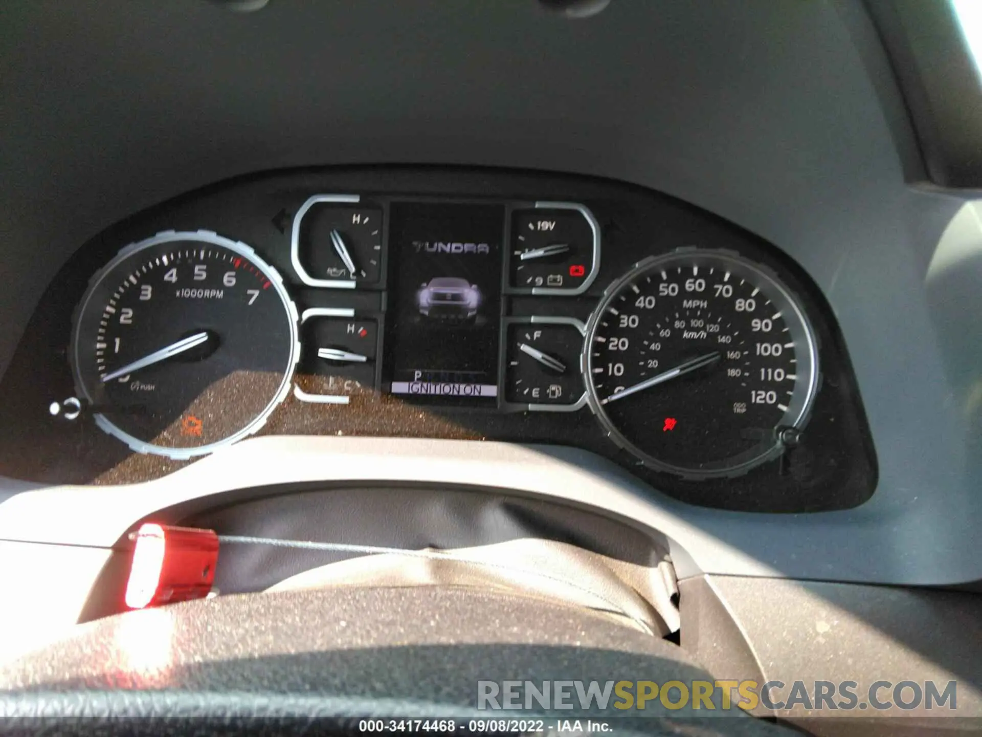 7 fotografías del automóvil dañado 5TFDY5F16LX932562 TOYOTA TUNDRA 4WD 2020