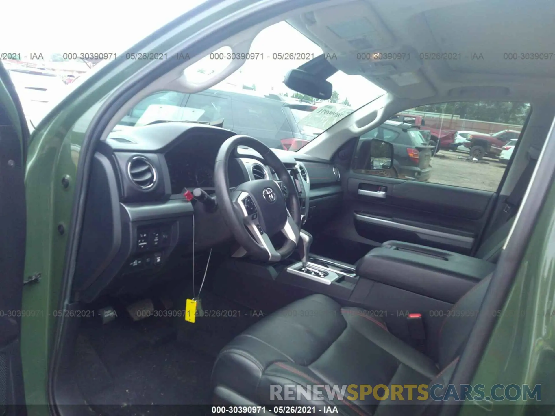 5 fotografías del automóvil dañado 5TFDY5F17LX887339 TOYOTA TUNDRA 4WD 2020