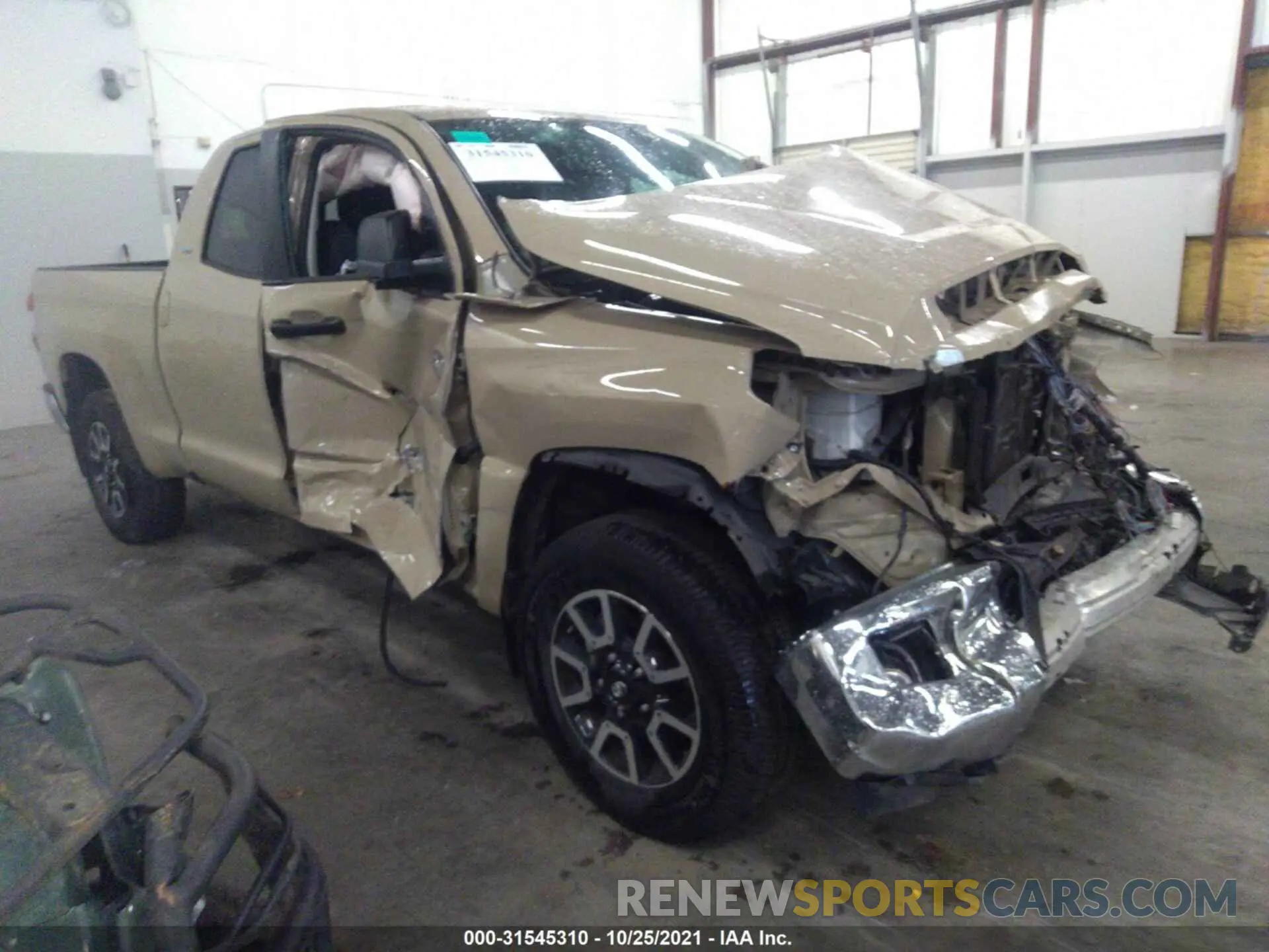 1 fotografías del automóvil dañado 5TFUY5F11LX914888 TOYOTA TUNDRA 4WD 2020