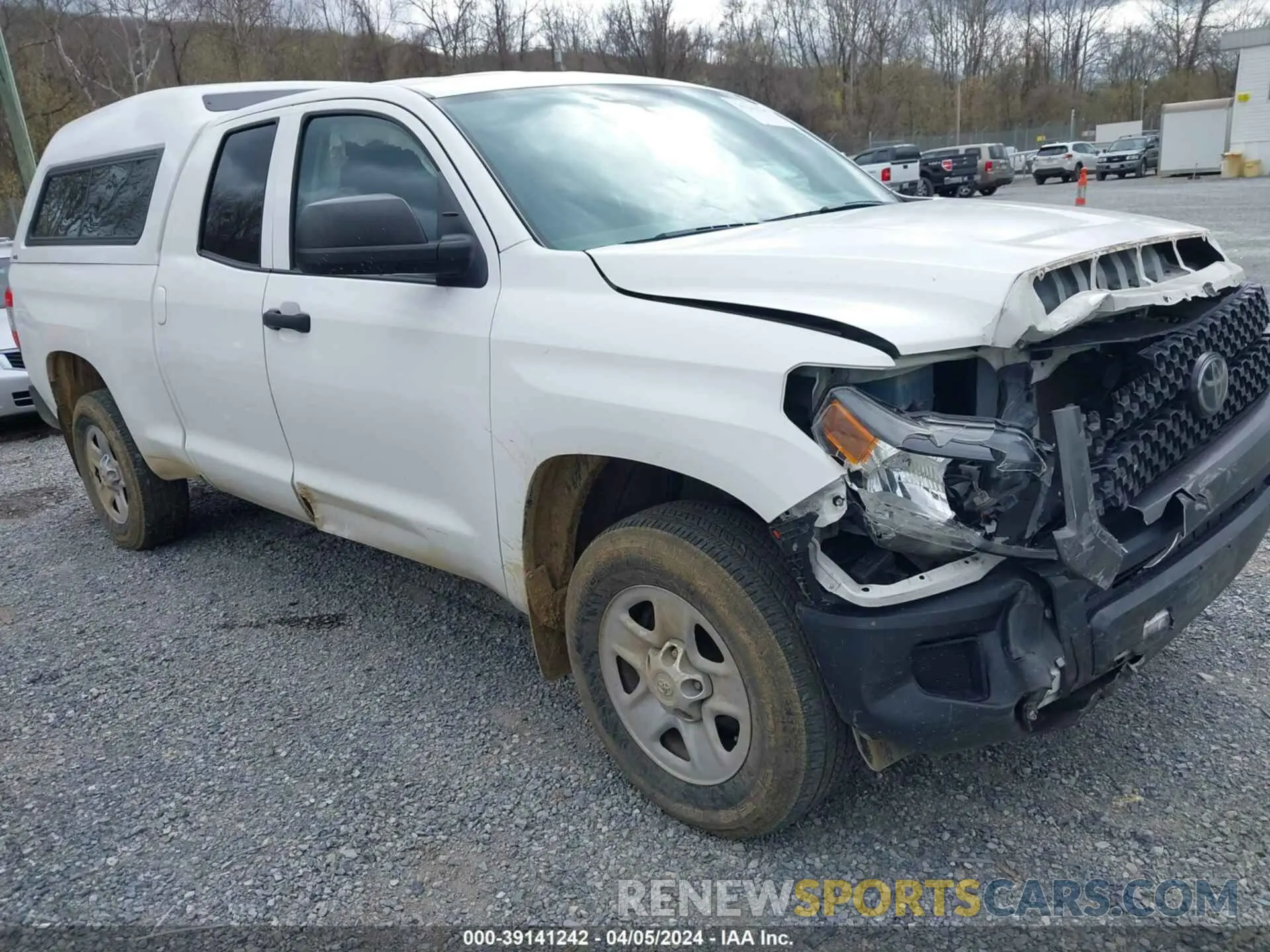 1 fotografías del automóvil dañado 5TFUY5F11LX927267 TOYOTA TUNDRA 4WD 2020