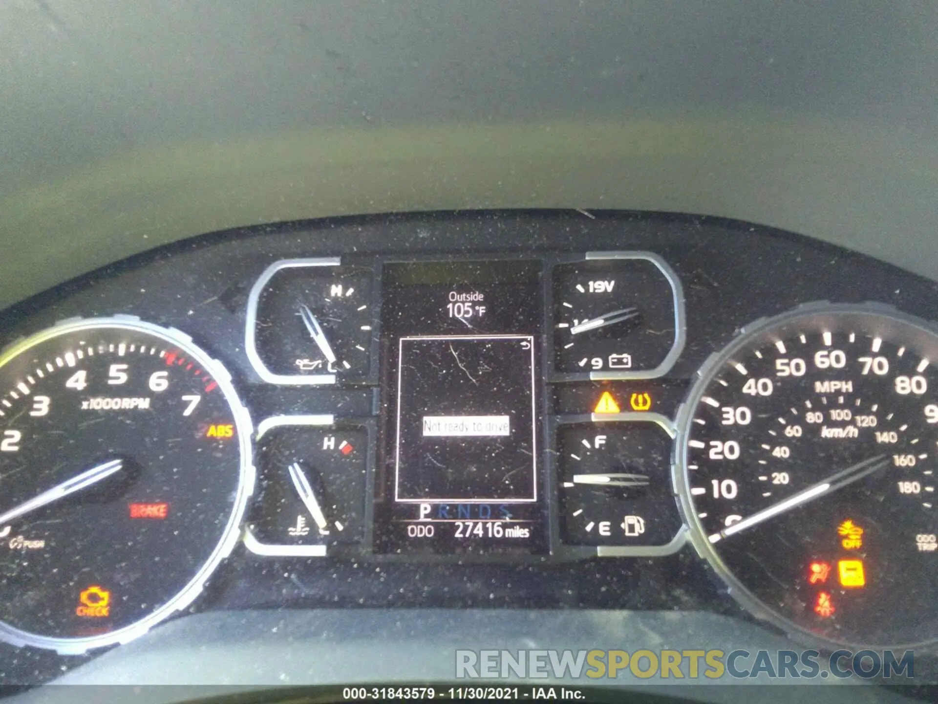 7 fotografías del automóvil dañado 5TFUY5F19LX919949 TOYOTA TUNDRA 4WD 2020