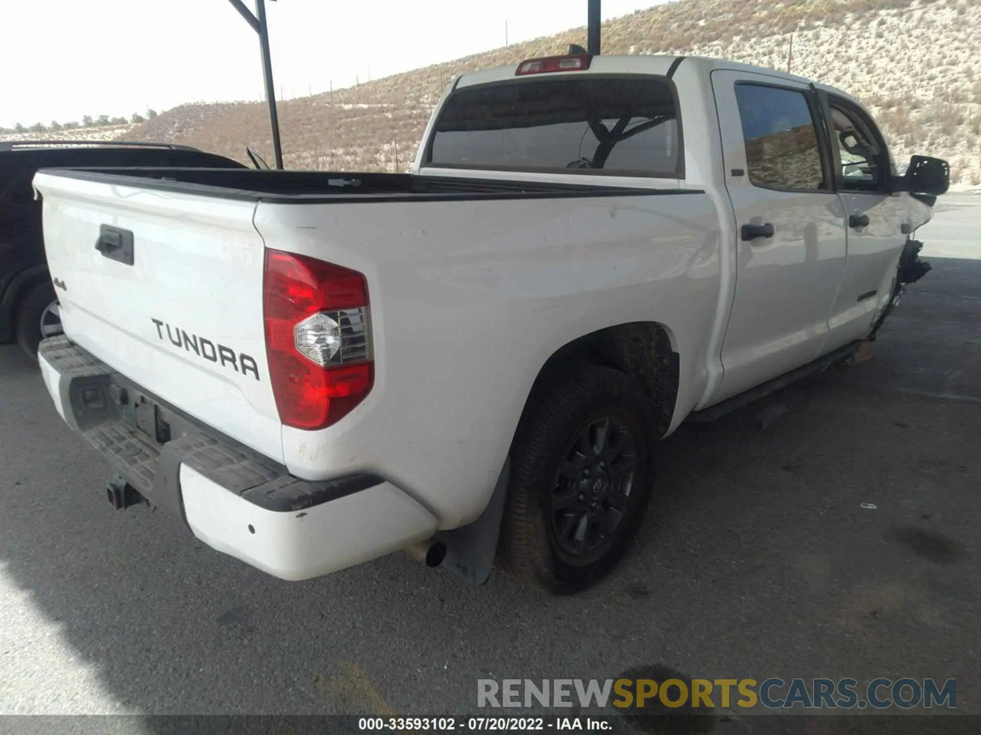 4 fotografías del automóvil dañado 5TFDY5F11MX028152 TOYOTA TUNDRA 4WD 2021