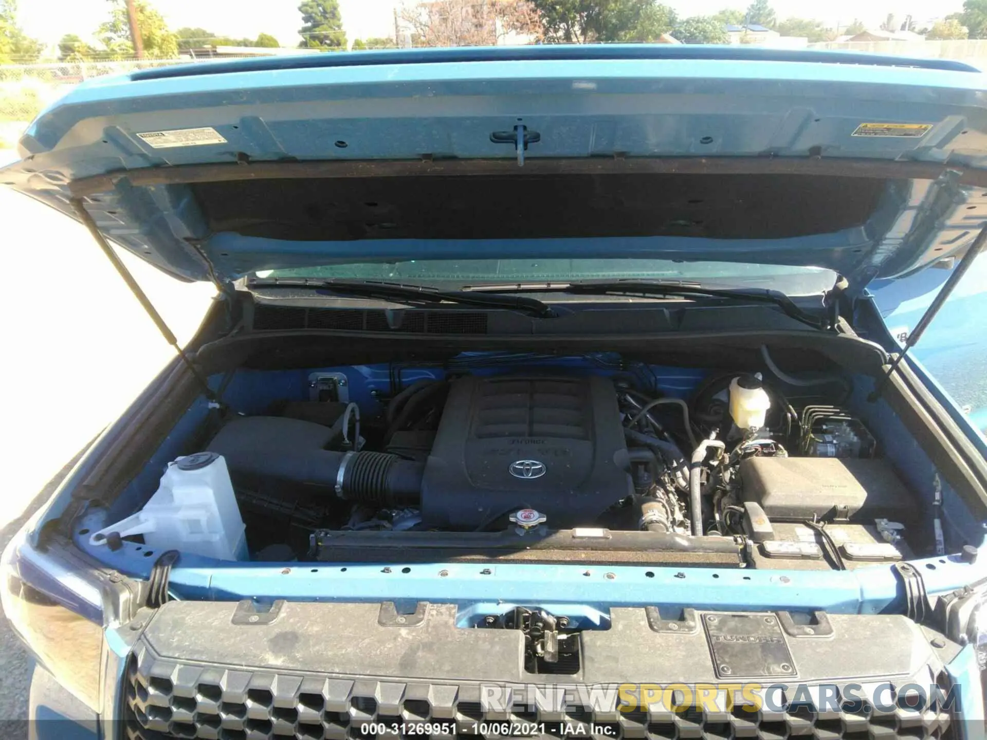 10 fotografías del automóvil dañado 5TFDY5F15MX015825 TOYOTA TUNDRA 4WD 2021