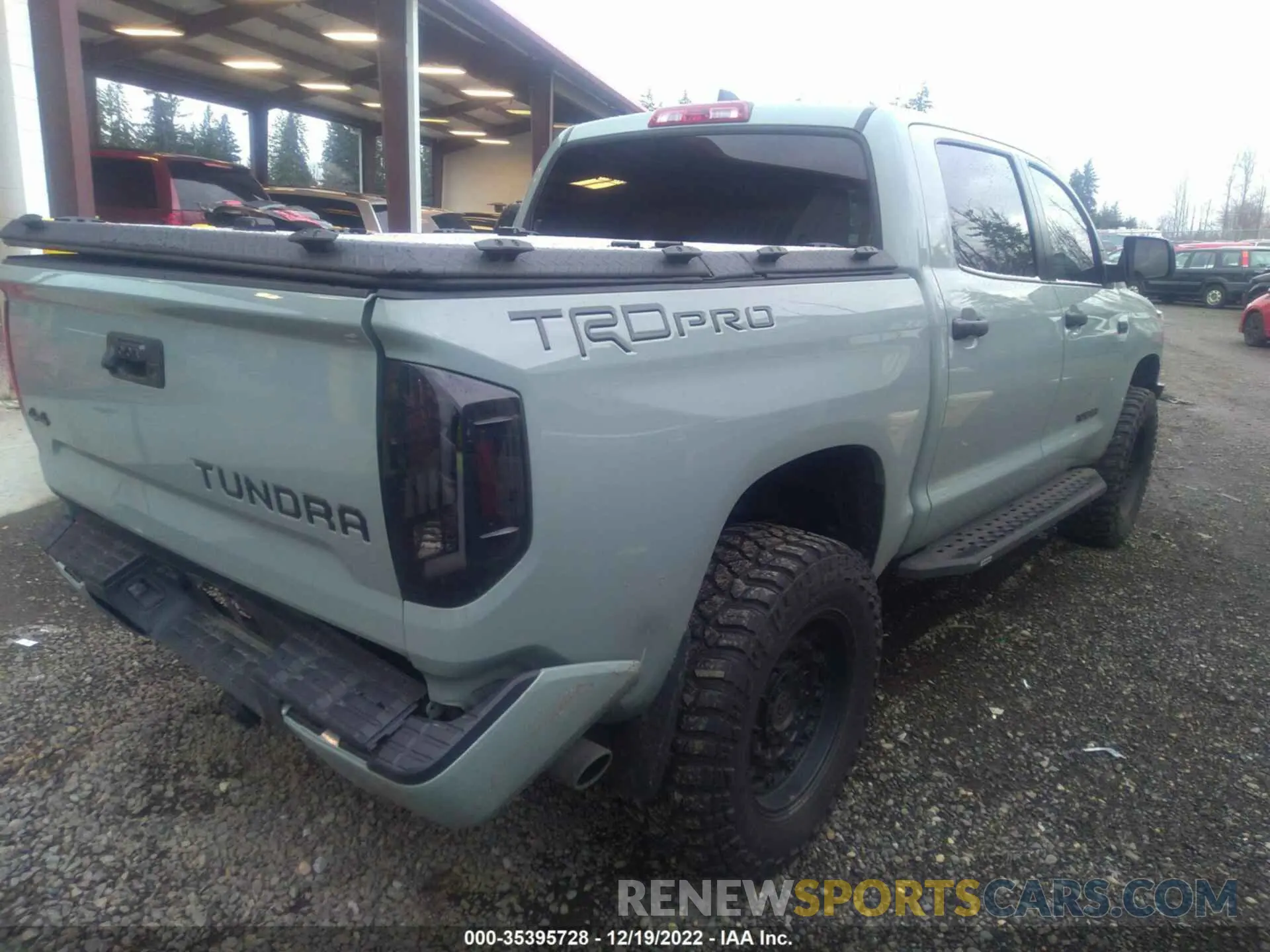4 fotografías del automóvil dañado 5TFDY5F16MX037042 TOYOTA TUNDRA 4WD 2021