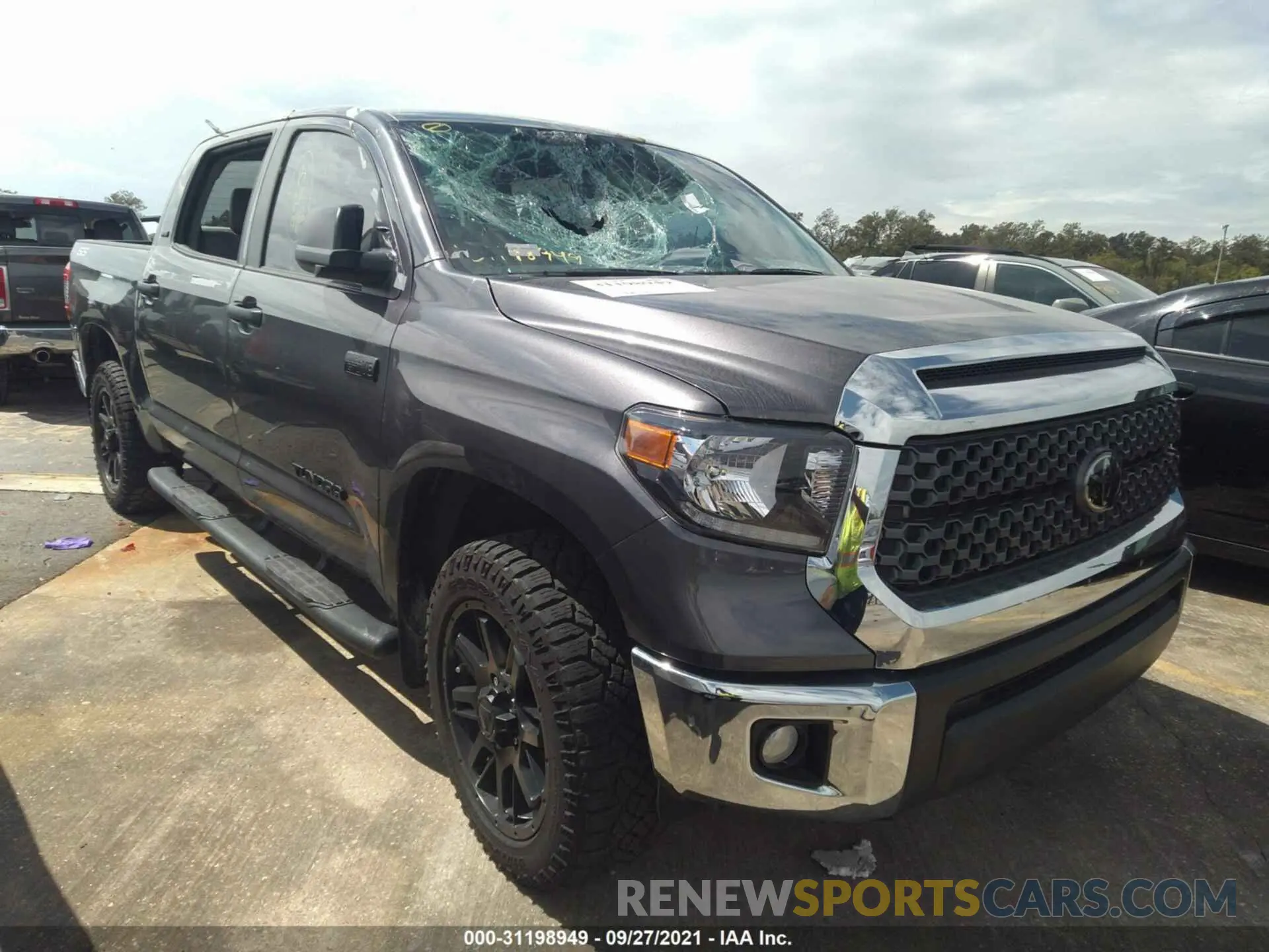 1 fotografías del automóvil dañado 5TFDY5F16MX956412 TOYOTA TUNDRA 4WD 2021