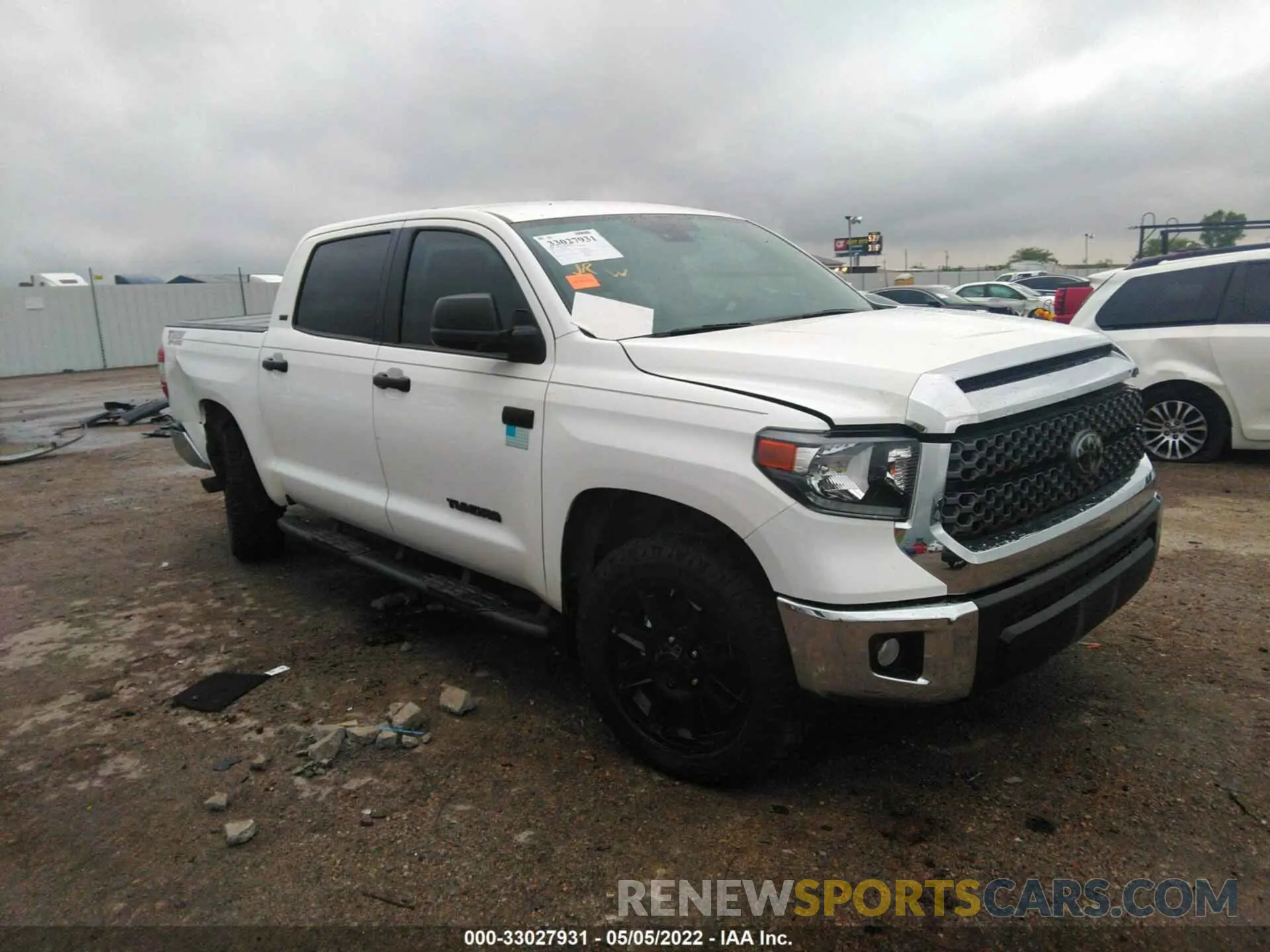 1 fotografías del automóvil dañado 5TFDY5F16MX958645 TOYOTA TUNDRA 4WD 2021