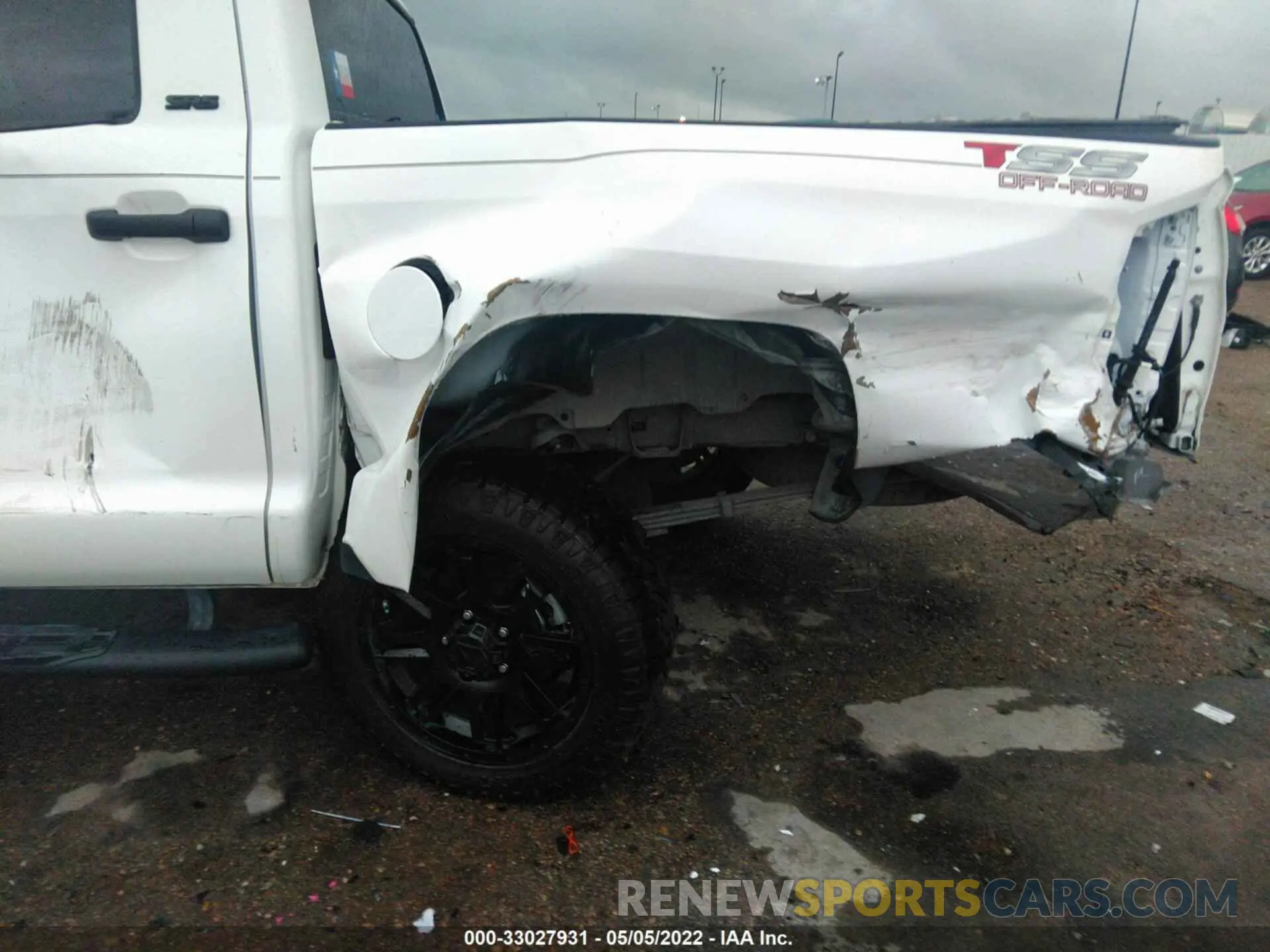 6 fotografías del automóvil dañado 5TFDY5F16MX958645 TOYOTA TUNDRA 4WD 2021