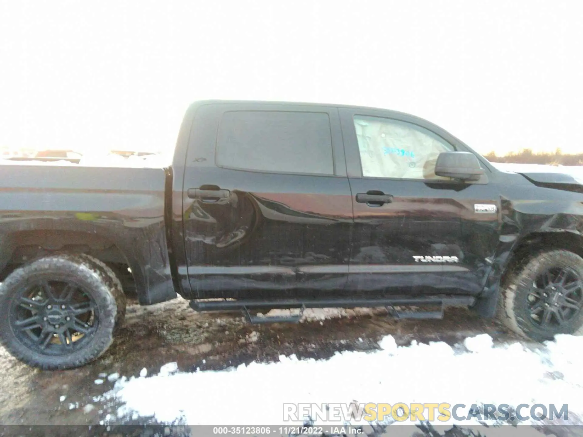 12 fotografías del automóvil dañado 5TFDY5F16MX971122 TOYOTA TUNDRA 4WD 2021