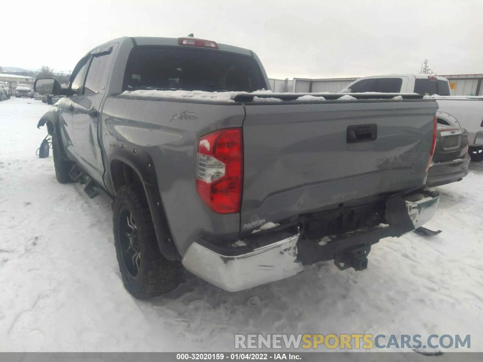 3 fotografías del automóvil dañado 5TFDY5F19MX991817 TOYOTA TUNDRA 4WD 2021