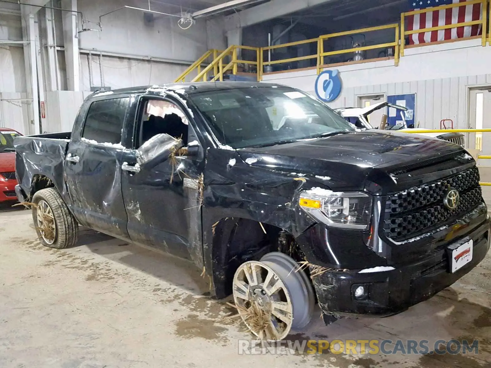 1 fotografías del automóvil dañado 5TFAY5F17KX792975 TOYOTA TUNDRA CRE 2019