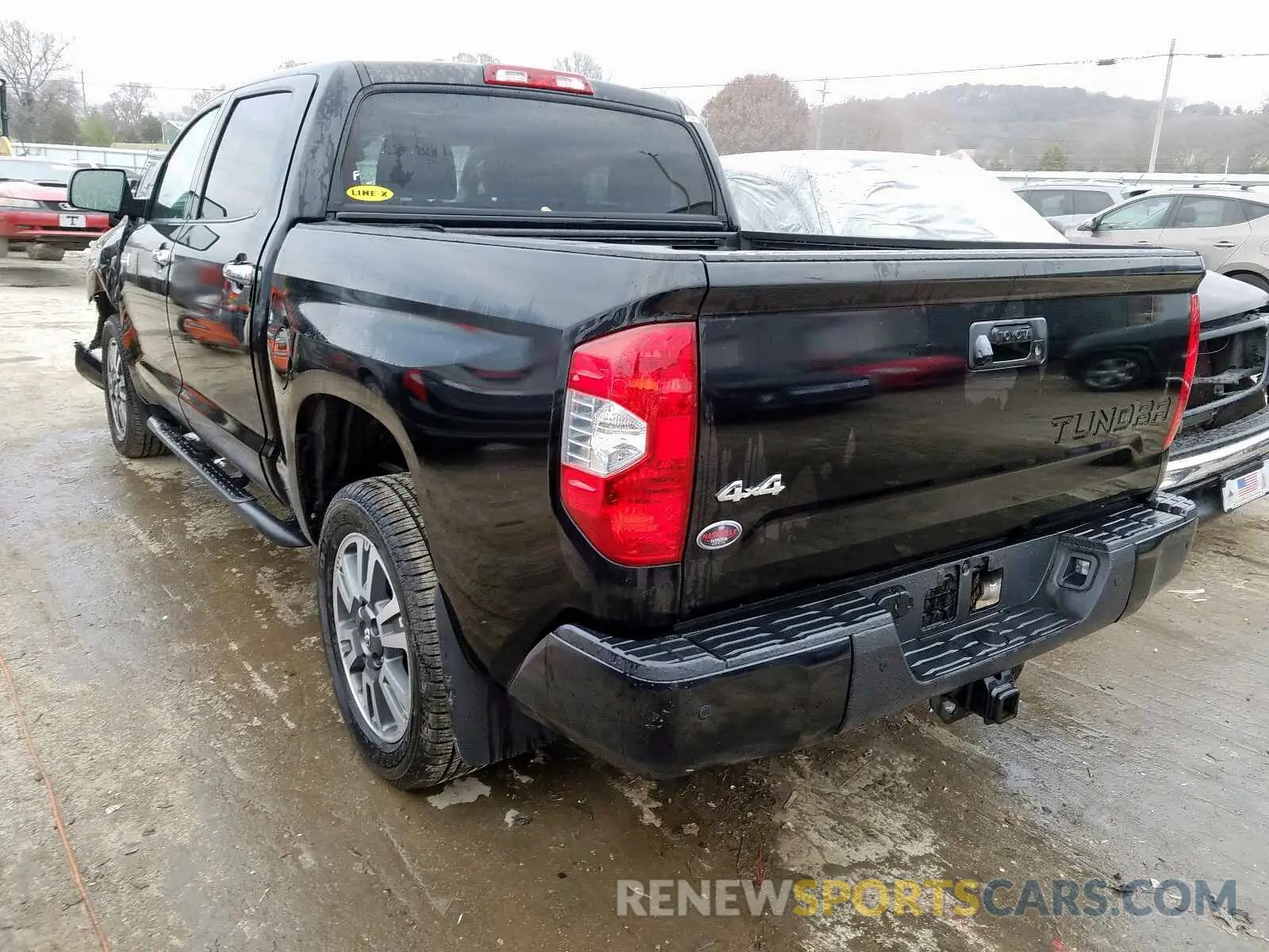3 fotografías del automóvil dañado 5TFAY5F19KX823210 TOYOTA TUNDRA CRE 2019