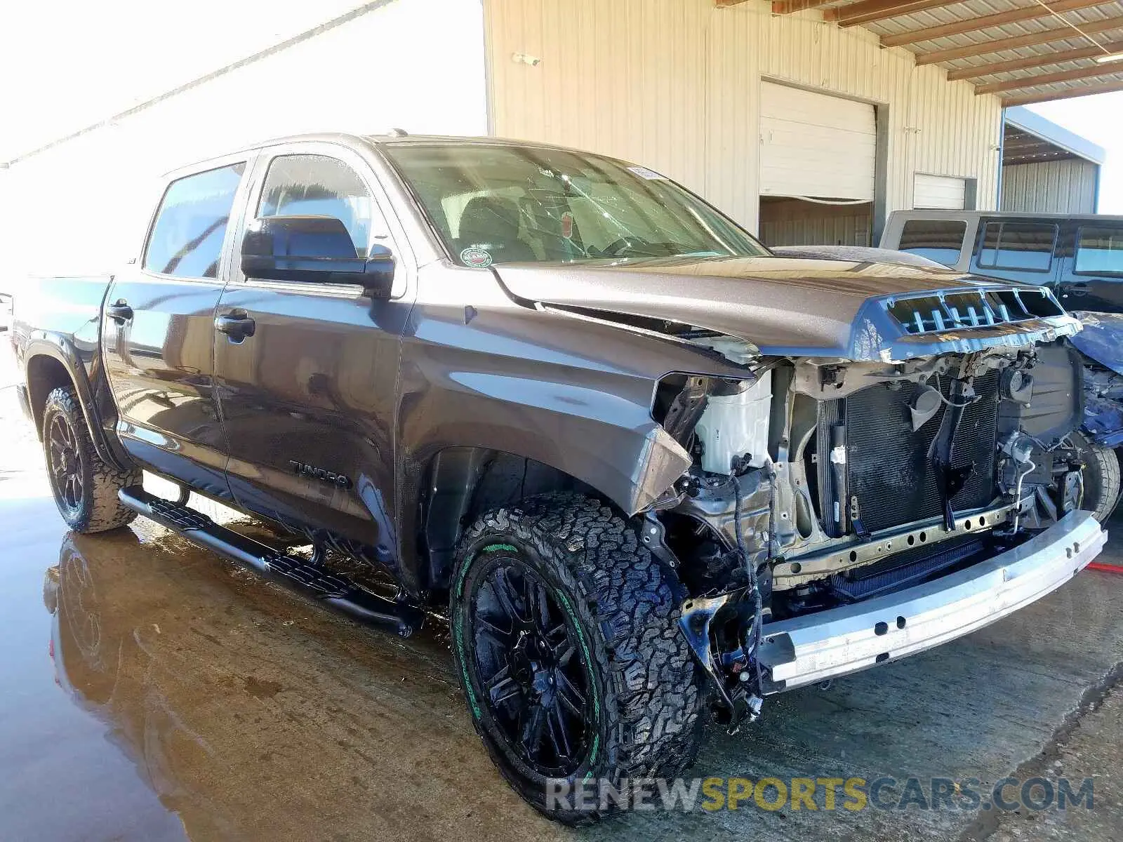 1 fotografías del automóvil dañado 5TFEM5F15KX134682 TOYOTA TUNDRA CRE 2019