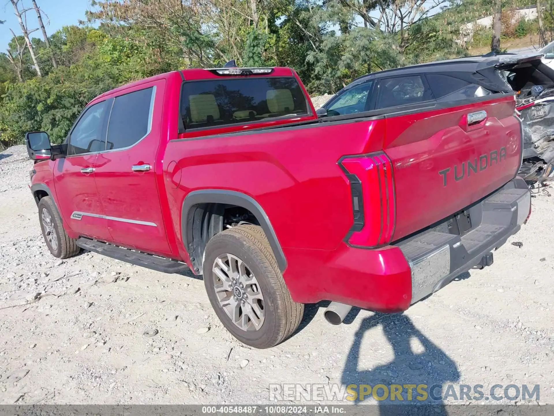 3 fotografías del automóvil dañado 5TFMC5AB0NX001167 TOYOTA TUNDRA HYBRID 2022