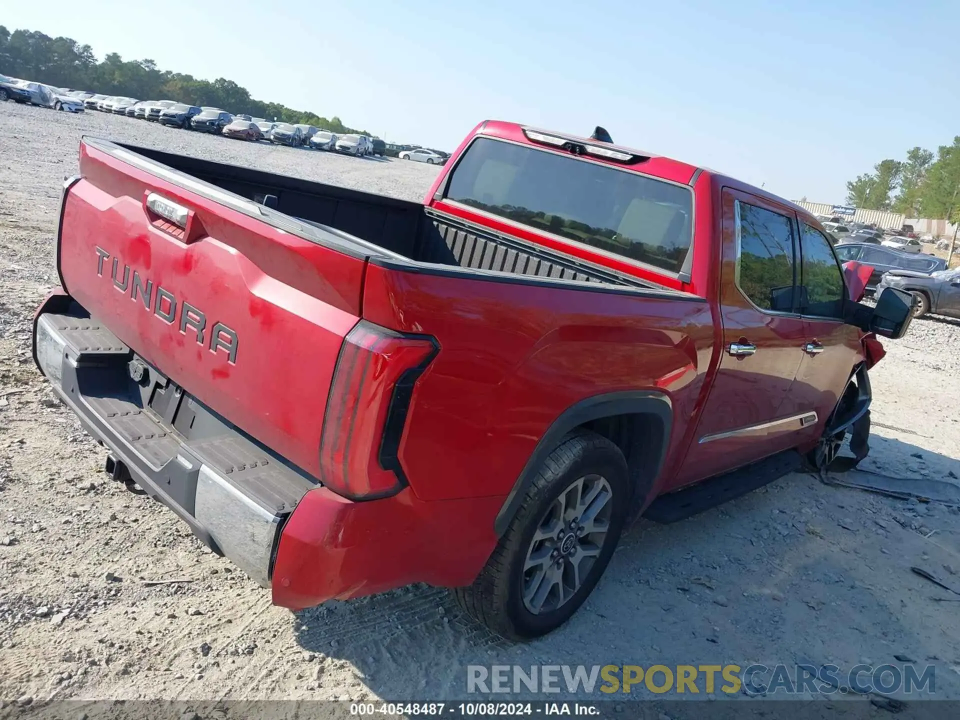 4 fotografías del automóvil dañado 5TFMC5AB0NX001167 TOYOTA TUNDRA HYBRID 2022