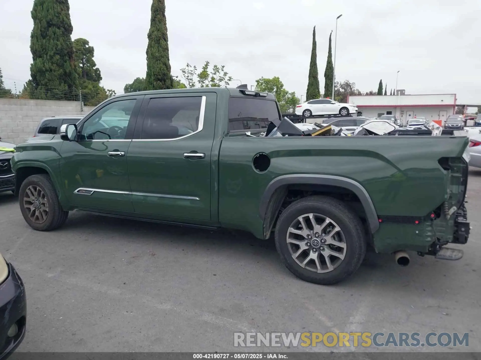15 fotografías del automóvil dañado 5TFMC5EC9NX001199 TOYOTA TUNDRA HYBRID 2022