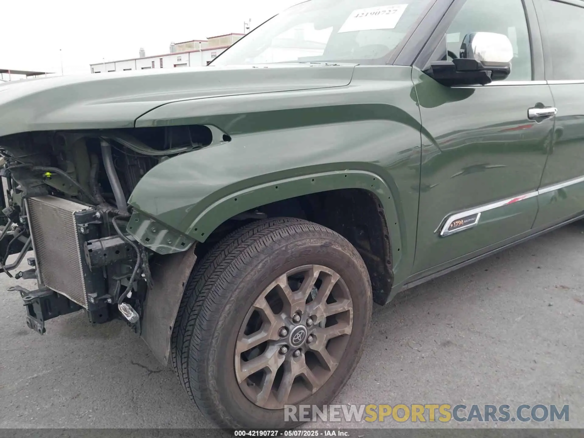 19 fotografías del automóvil dañado 5TFMC5EC9NX001199 TOYOTA TUNDRA HYBRID 2022