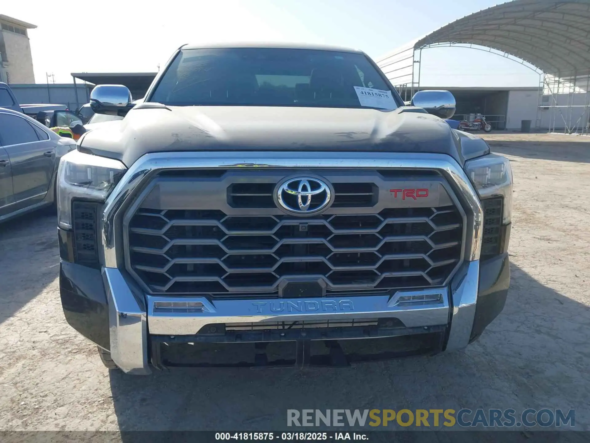 12 fotografías del automóvil dañado 5TFMC5DB3PX020858 TOYOTA TUNDRA HYBRID 2023