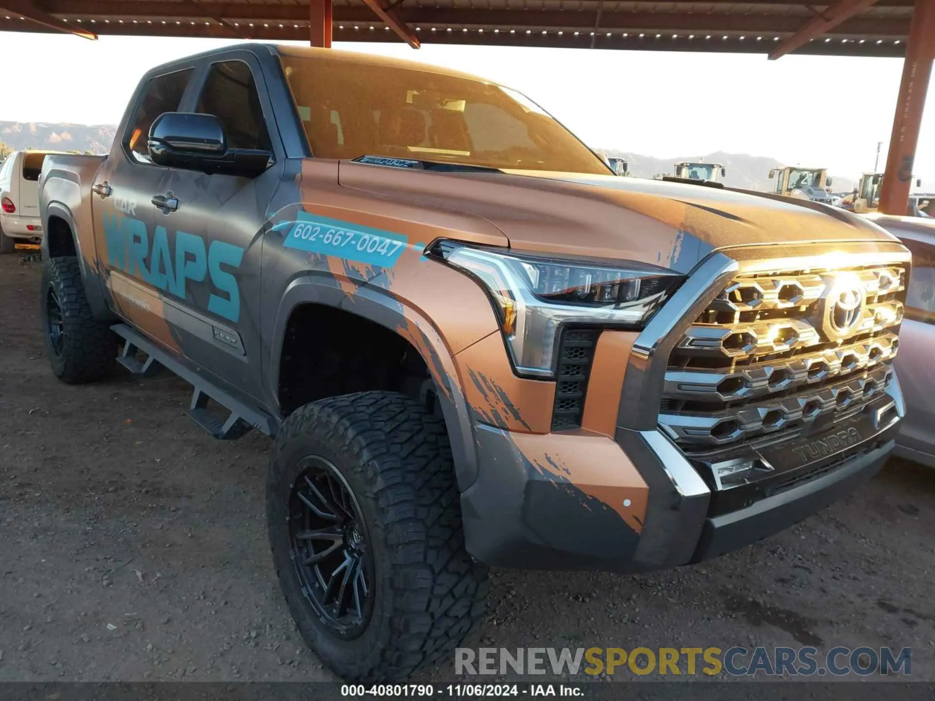 1 fotografías del automóvil dañado 5TFNC5DB4PX035860 TOYOTA TUNDRA HYBRID 2023