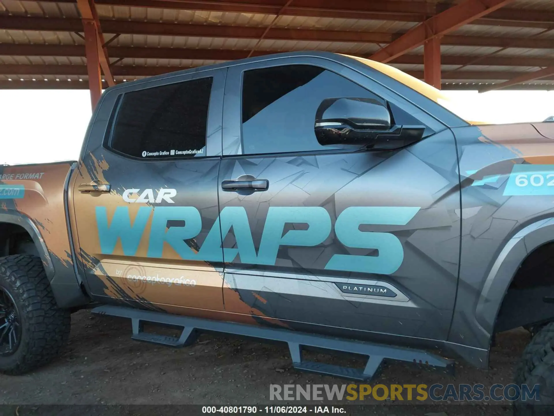 13 fotografías del automóvil dañado 5TFNC5DB4PX035860 TOYOTA TUNDRA HYBRID 2023