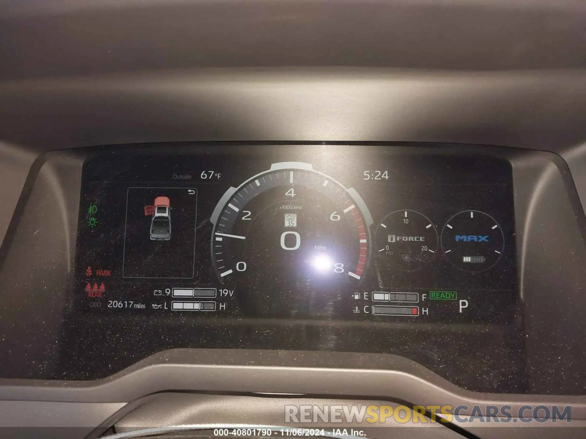 7 fotografías del automóvil dañado 5TFNC5DB4PX035860 TOYOTA TUNDRA HYBRID 2023