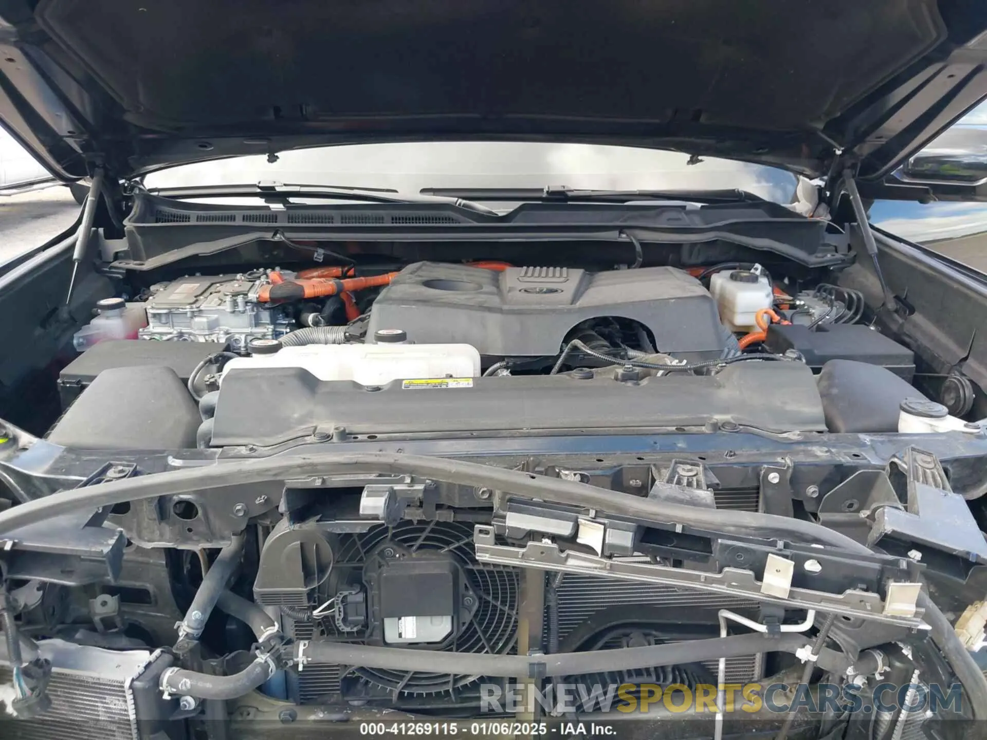 10 fotografías del automóvil dañado 5TFNC5DB5PX032708 TOYOTA TUNDRA HYBRID 2023