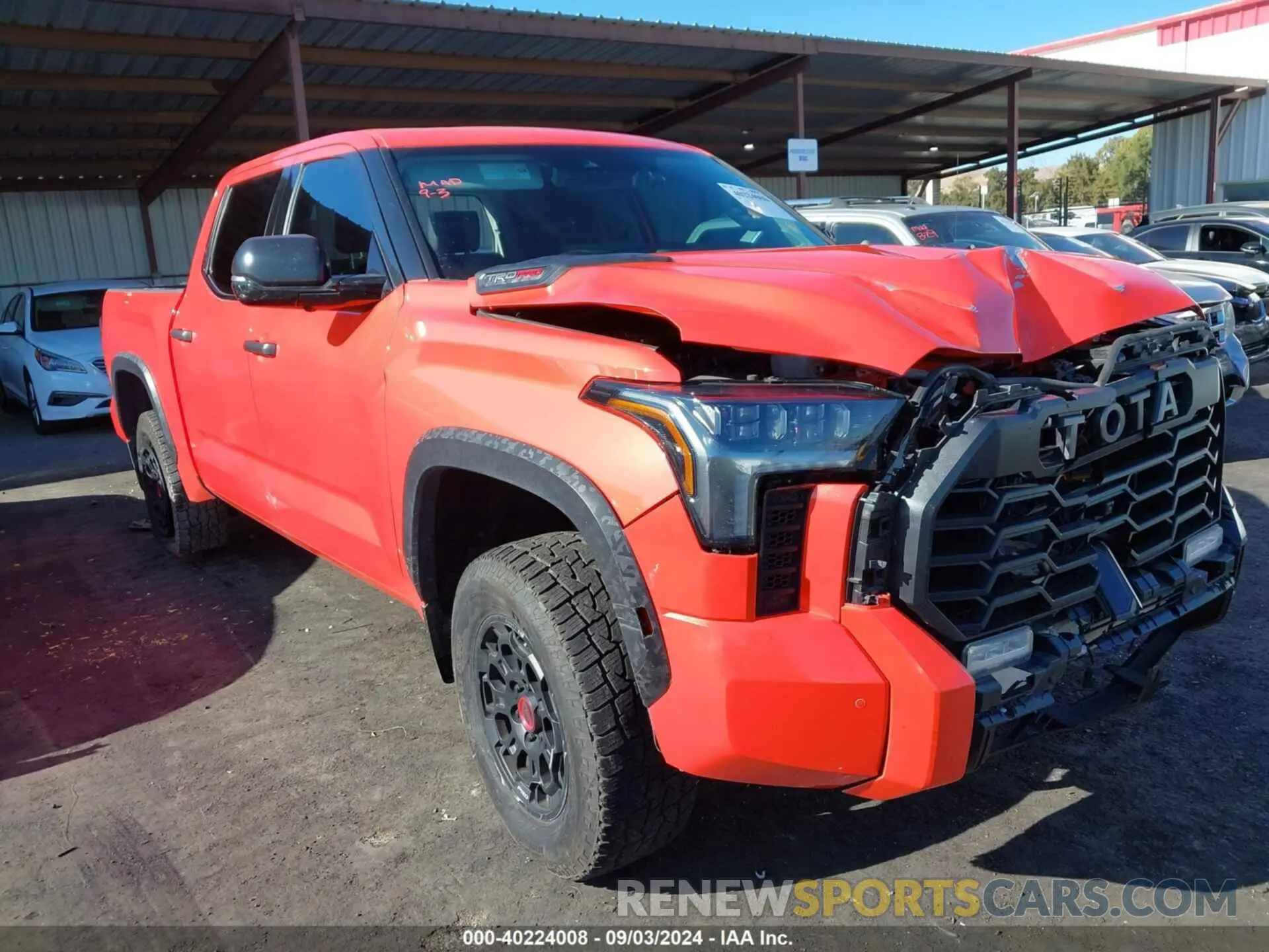 1 fotografías del automóvil dañado 5TFPC5DB2PX023361 TOYOTA TUNDRA HYBRID 2023