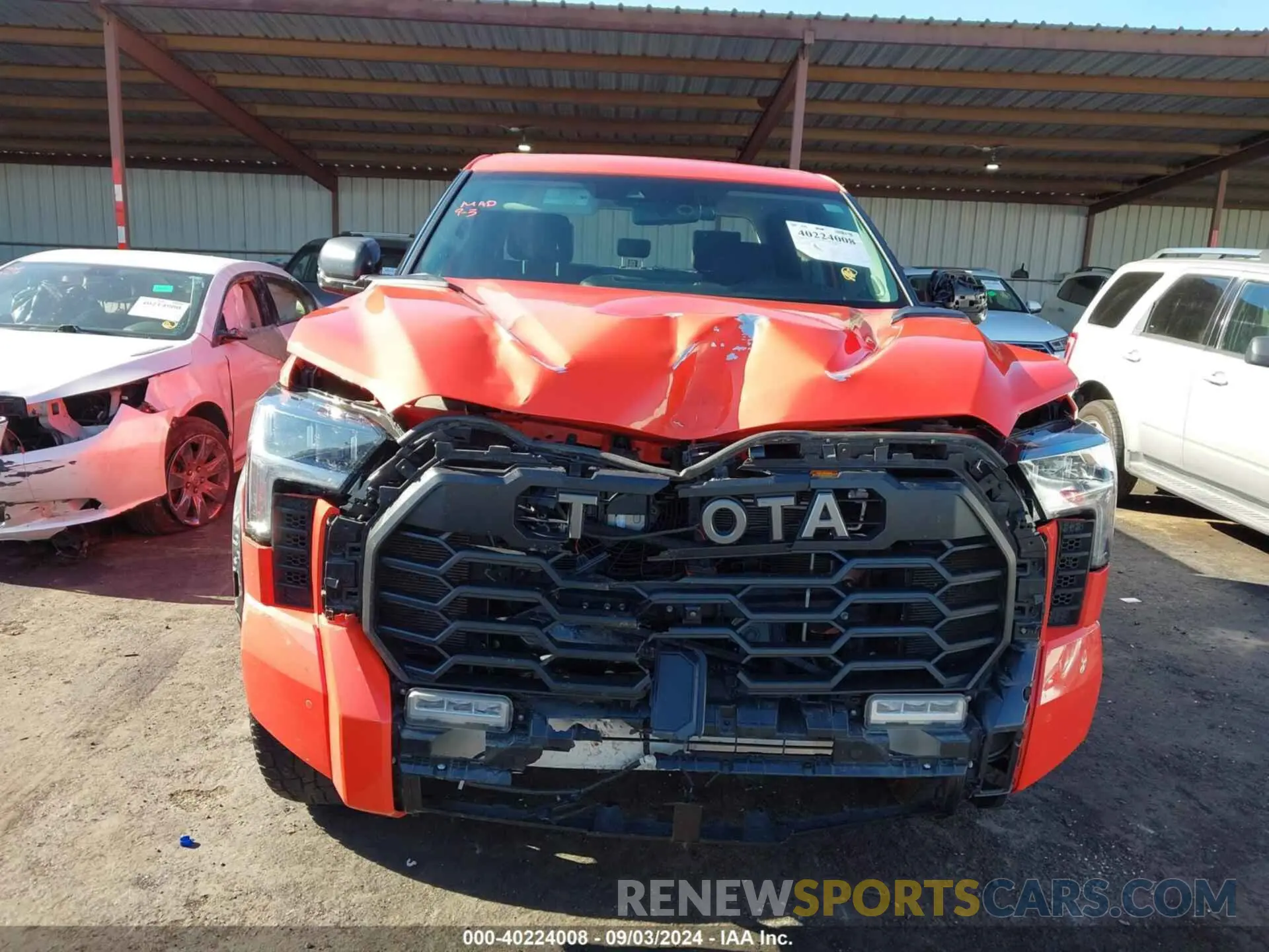 13 fotografías del automóvil dañado 5TFPC5DB2PX023361 TOYOTA TUNDRA HYBRID 2023