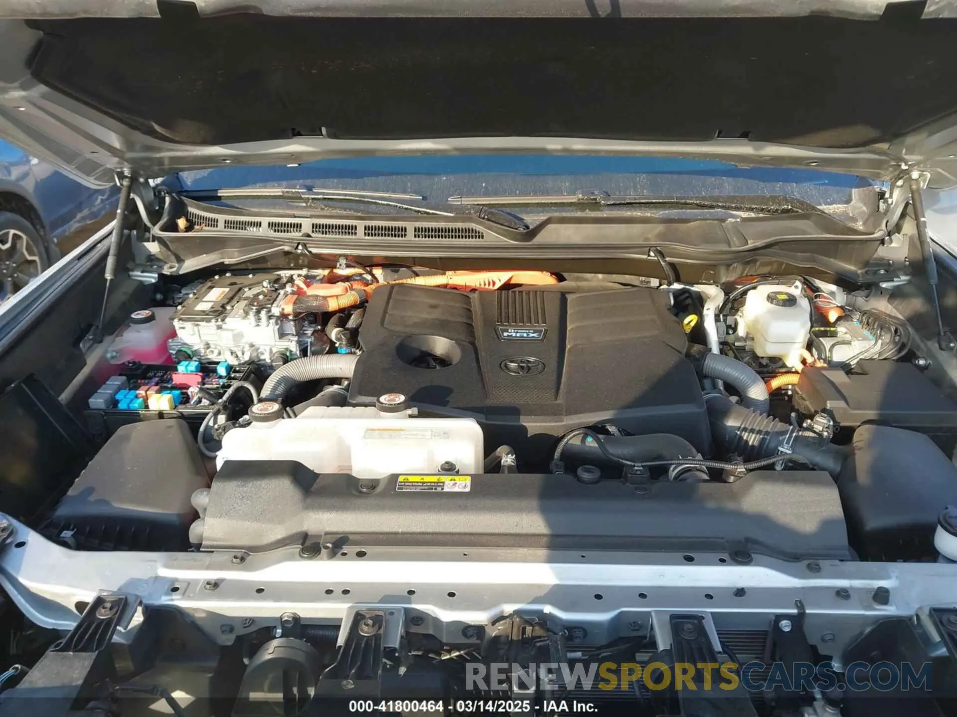 10 fotografías del automóvil dañado 5TFVC5DB1PX035041 TOYOTA TUNDRA HYBRID 2023