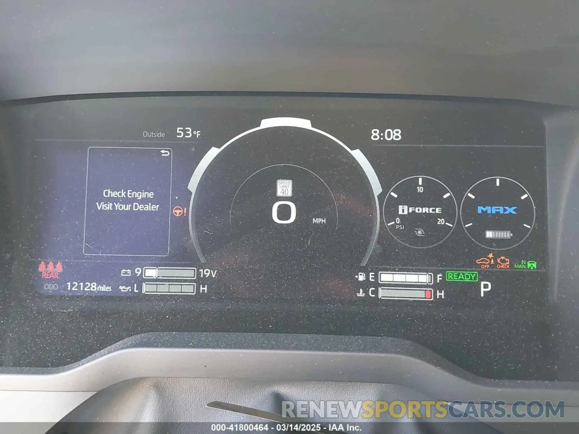 7 fotografías del automóvil dañado 5TFVC5DB1PX035041 TOYOTA TUNDRA HYBRID 2023
