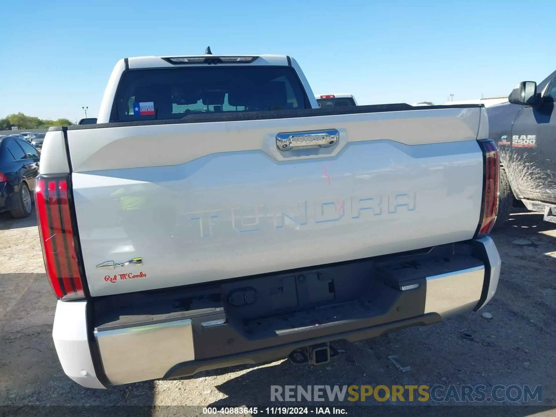 17 fotografías del automóvil dañado 5TFJC5DB1RX054822 TOYOTA TUNDRA HYBRID 2024