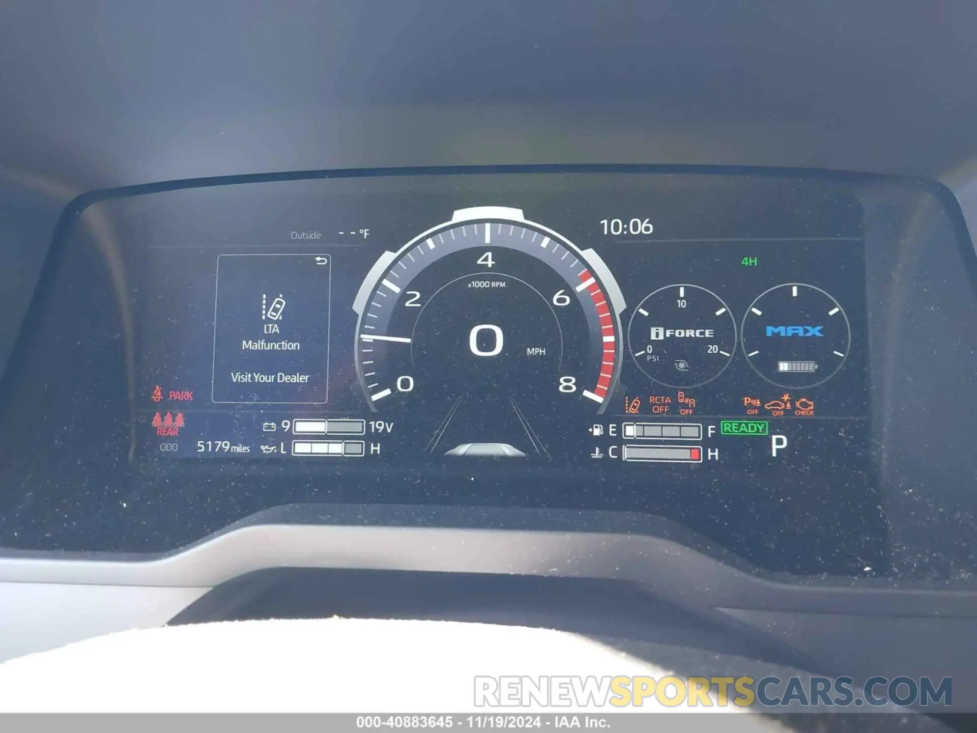 7 fotografías del automóvil dañado 5TFJC5DB1RX054822 TOYOTA TUNDRA HYBRID 2024