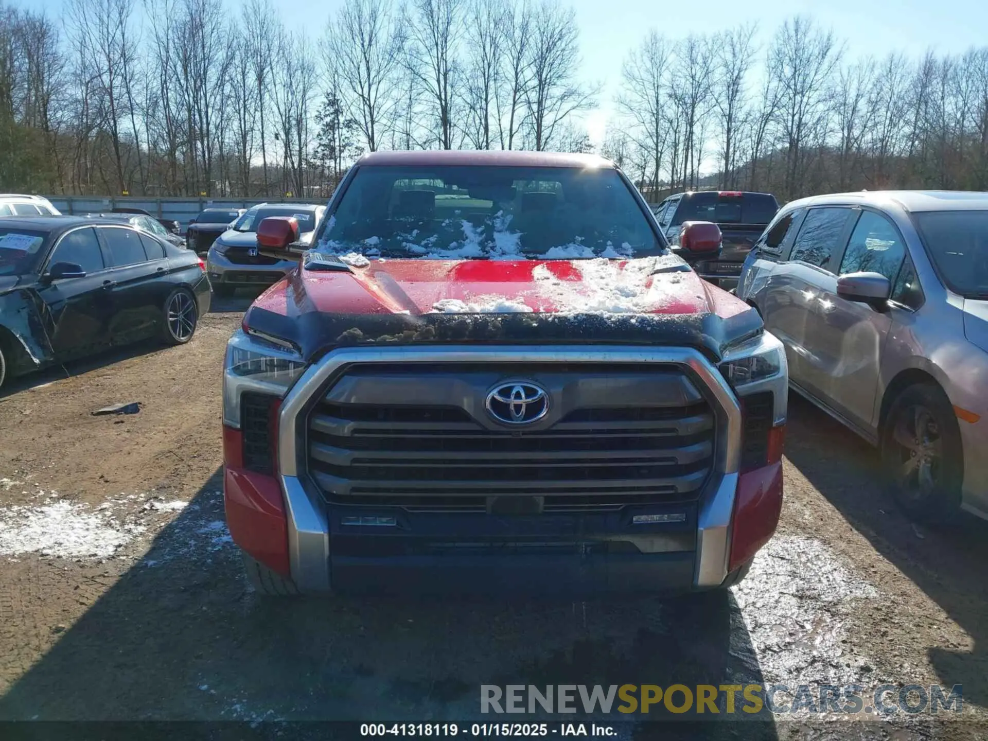 12 fotografías del automóvil dañado 5TFJC5DB1RX070728 TOYOTA TUNDRA HYBRID 2024