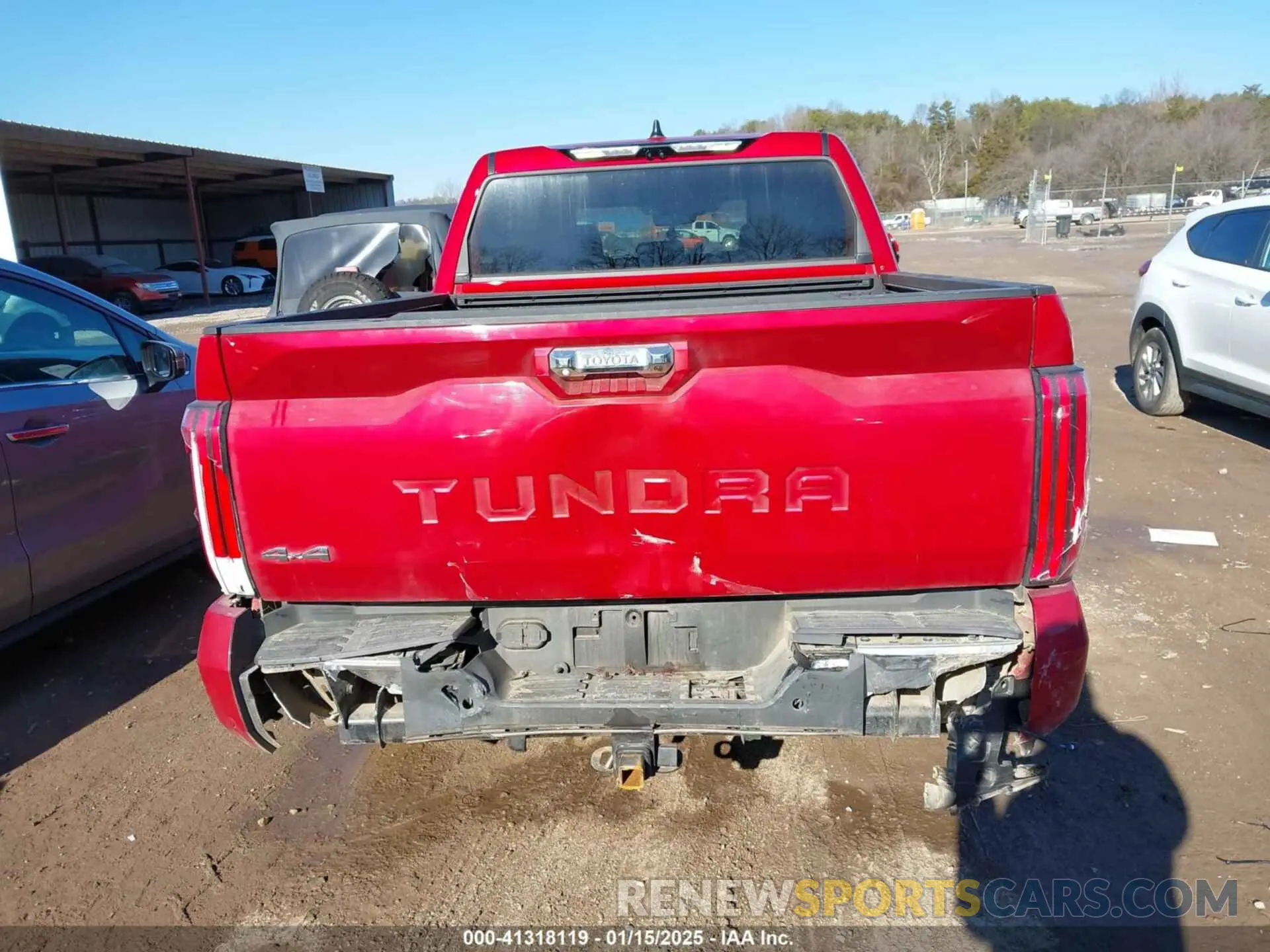 6 fotografías del automóvil dañado 5TFJC5DB1RX070728 TOYOTA TUNDRA HYBRID 2024