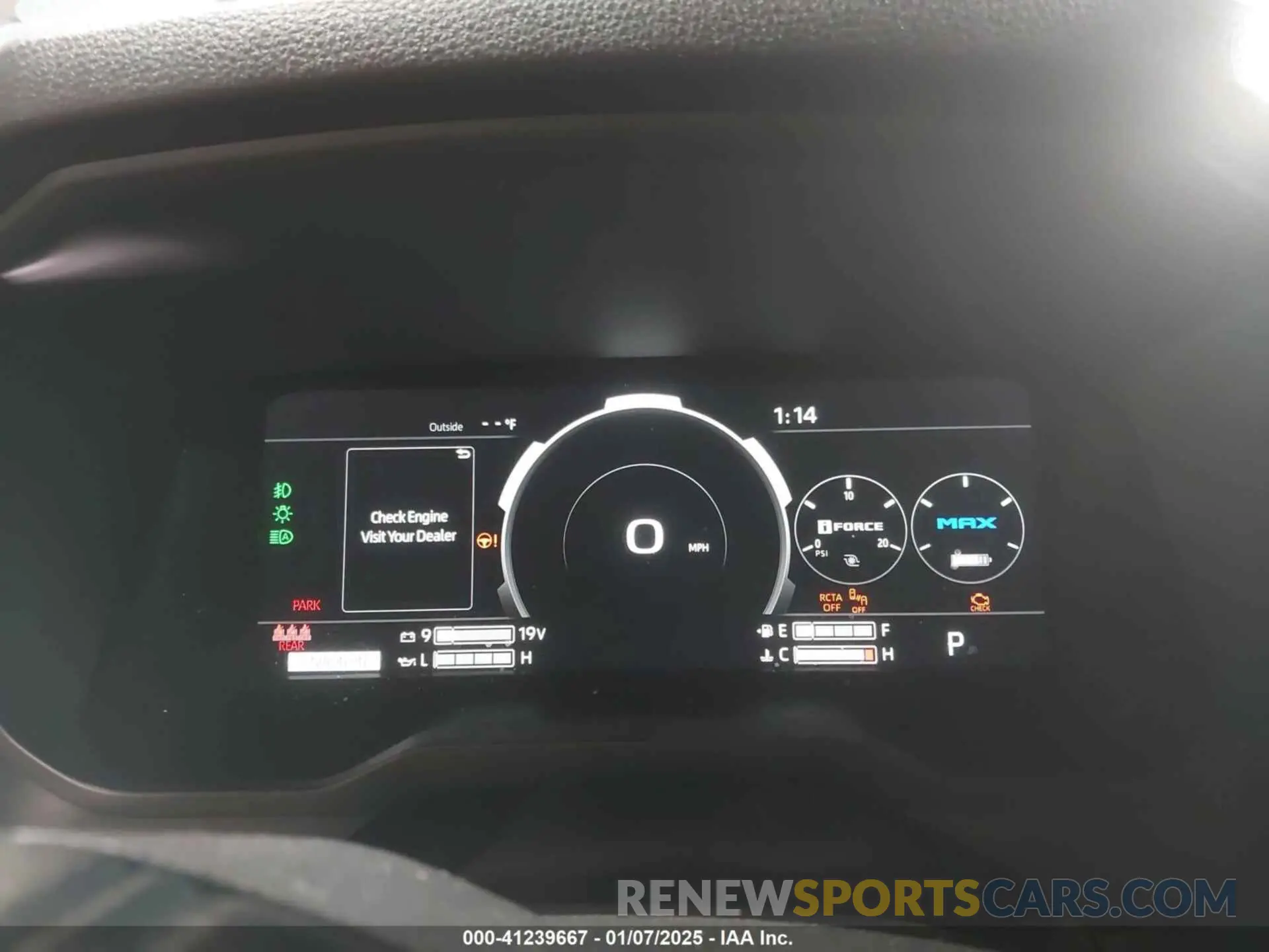 7 fotografías del automóvil dañado 5TFJC5DB2RX064095 TOYOTA TUNDRA HYBRID 2024