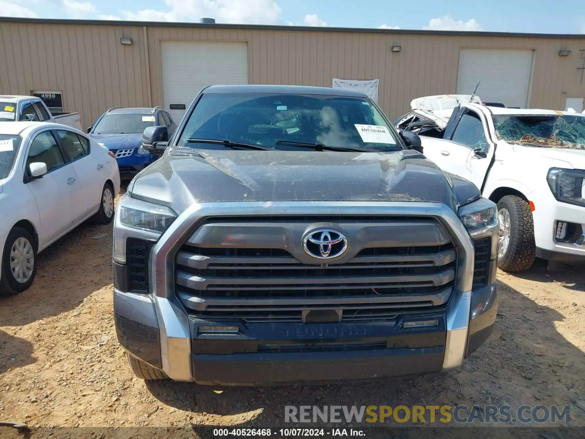 12 fotografías del automóvil dañado 5TFJC5DB9RX044247 TOYOTA TUNDRA HYBRID 2024