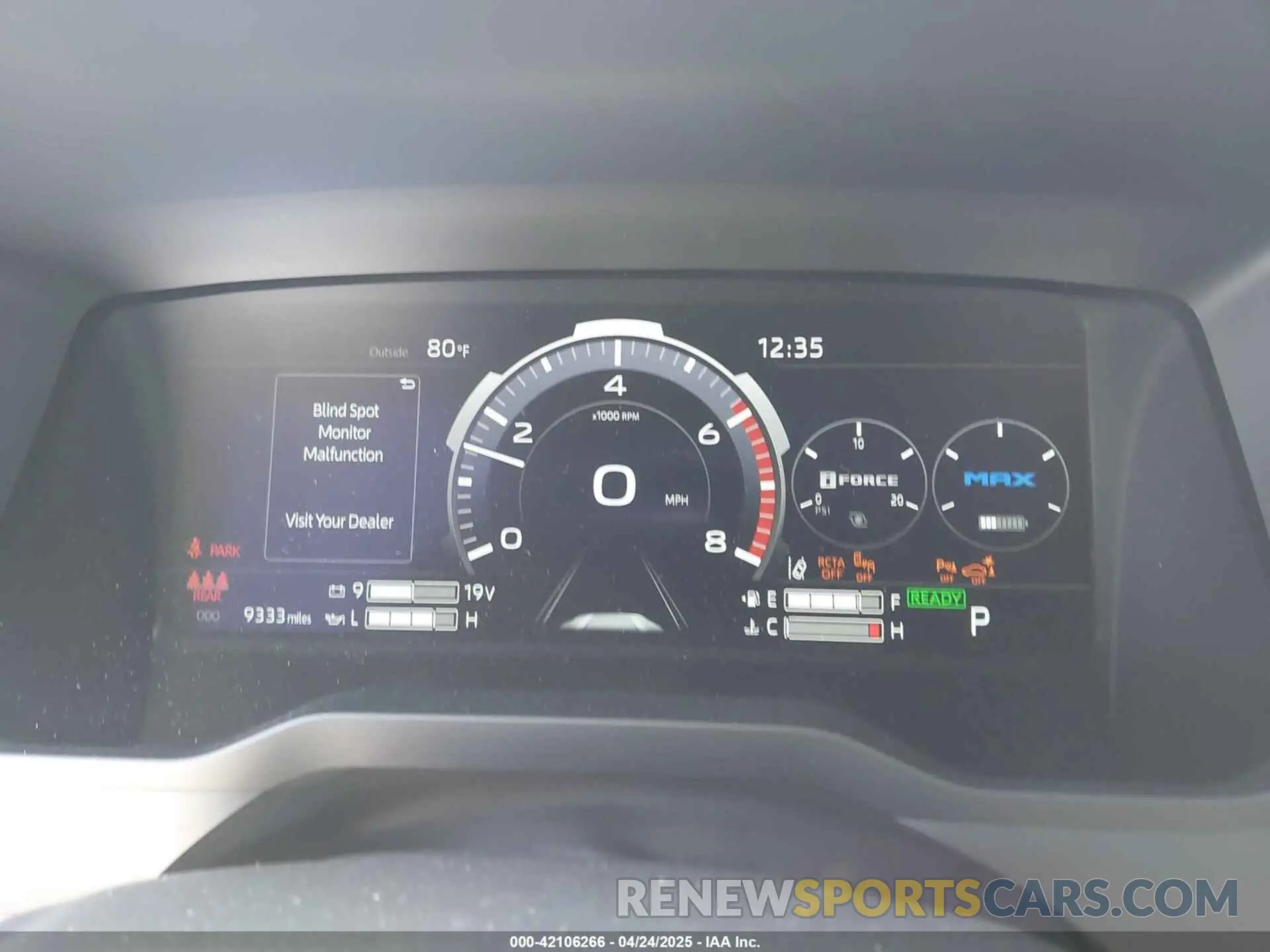 7 fotografías del automóvil dañado 5TFMC5DB4RX056707 TOYOTA TUNDRA HYBRID 2024