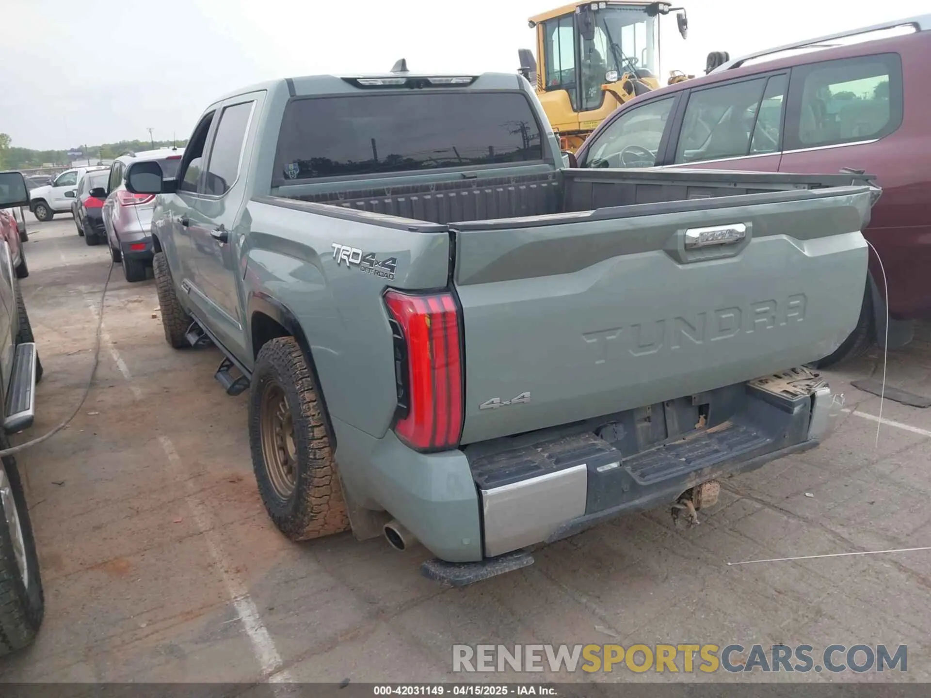 3 fotografías del automóvil dañado 5TFMC5DB8RX041191 TOYOTA TUNDRA HYBRID 2024
