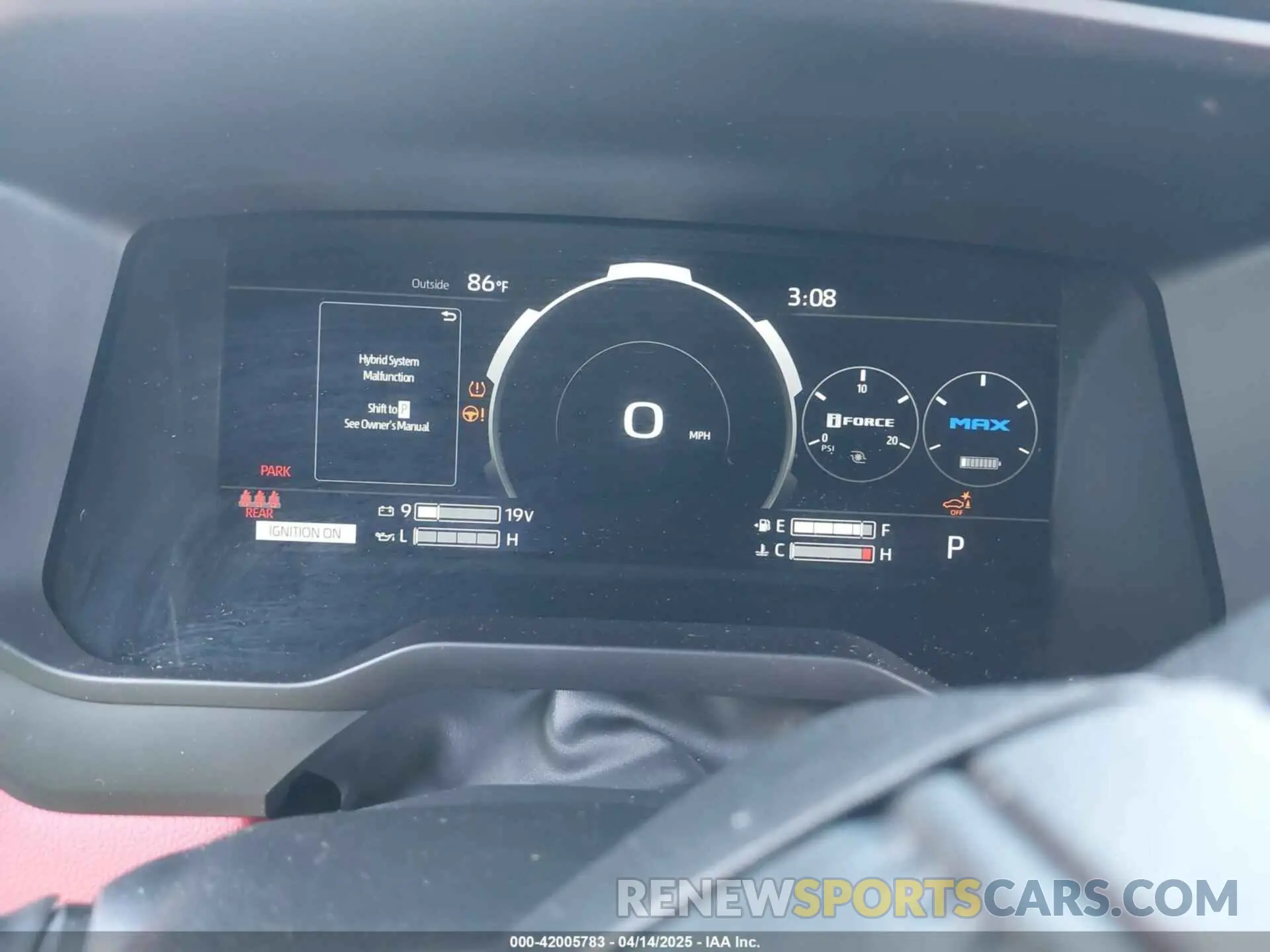 7 fotografías del automóvil dañado 5TFPC5DB0RX050139 TOYOTA TUNDRA HYBRID 2024