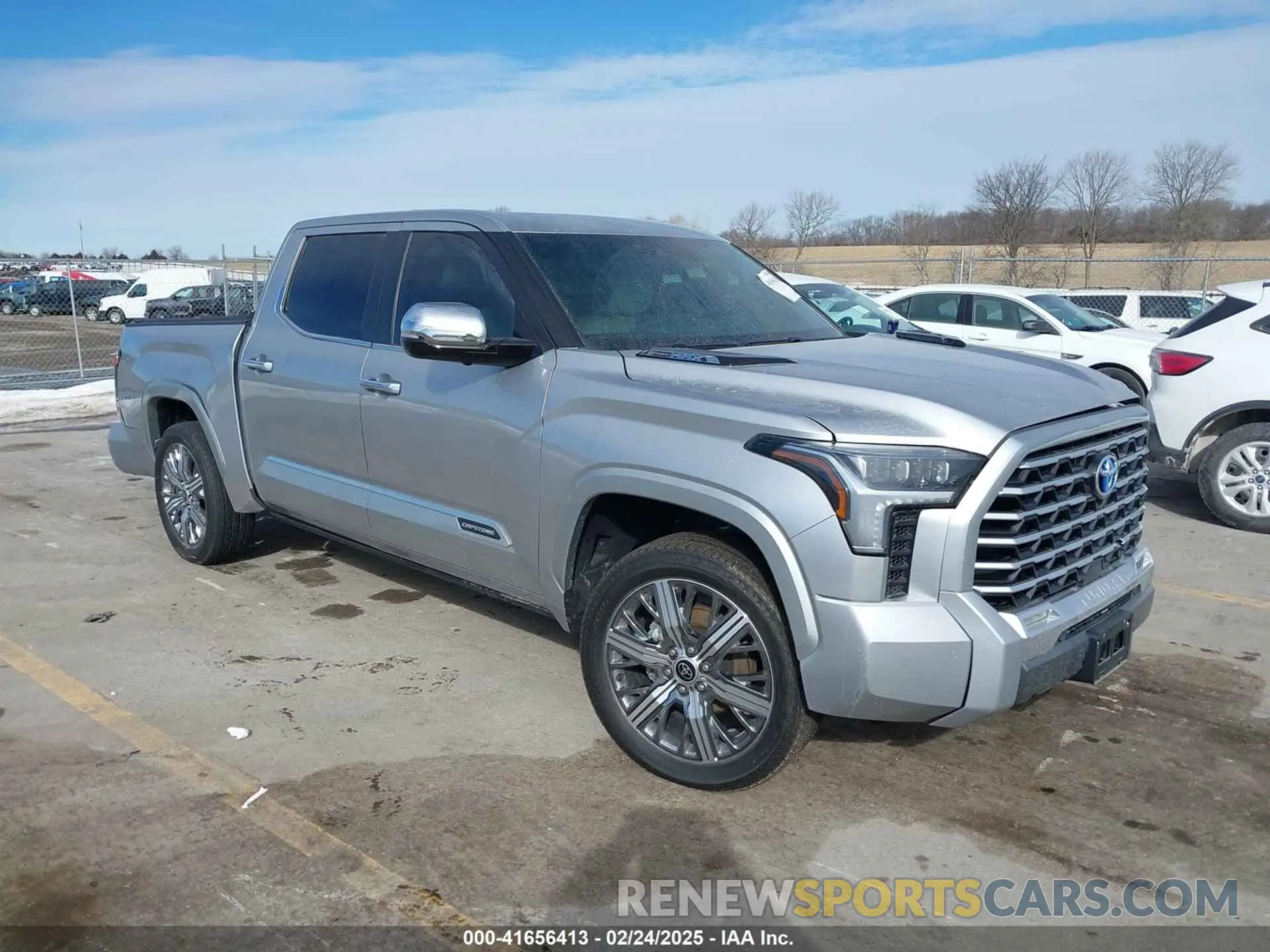1 fotografías del automóvil dañado 5TFVC5DB9RX055993 TOYOTA TUNDRA HYBRID 2024