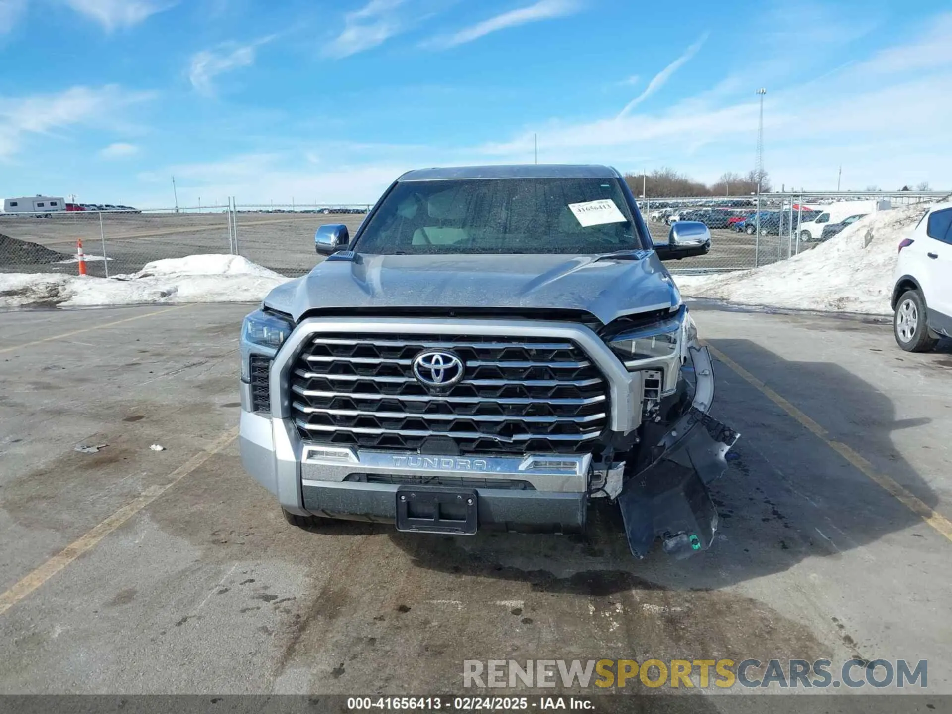 6 fotografías del automóvil dañado 5TFVC5DB9RX055993 TOYOTA TUNDRA HYBRID 2024