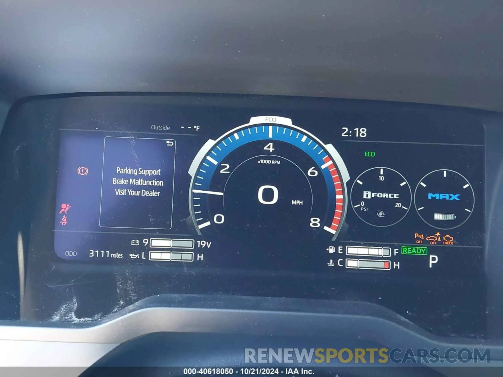 7 fotografías del automóvil dañado 5TFWC5DB2RX080366 TOYOTA TUNDRA HYBRID 2024