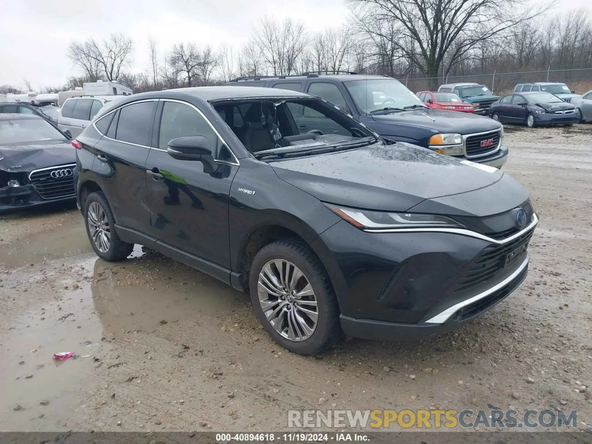 1 fotografías del automóvil dañado JTEAAAAH0MJ009949 TOYOTA VENZA 2021