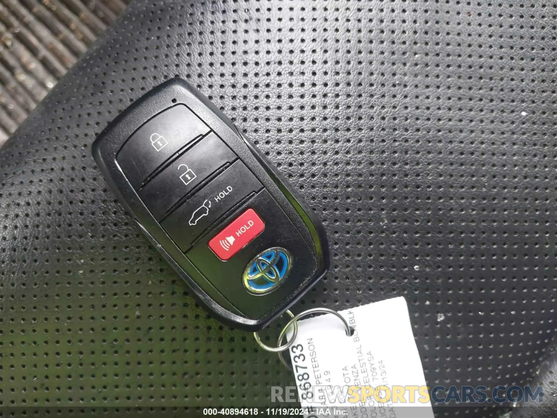11 fotografías del automóvil dañado JTEAAAAH0MJ009949 TOYOTA VENZA 2021
