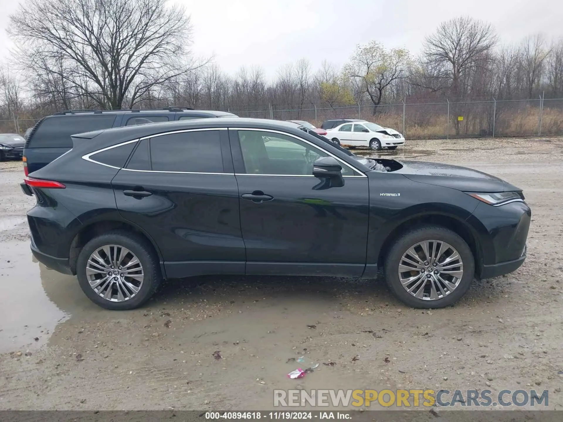 14 fotografías del automóvil dañado JTEAAAAH0MJ009949 TOYOTA VENZA 2021