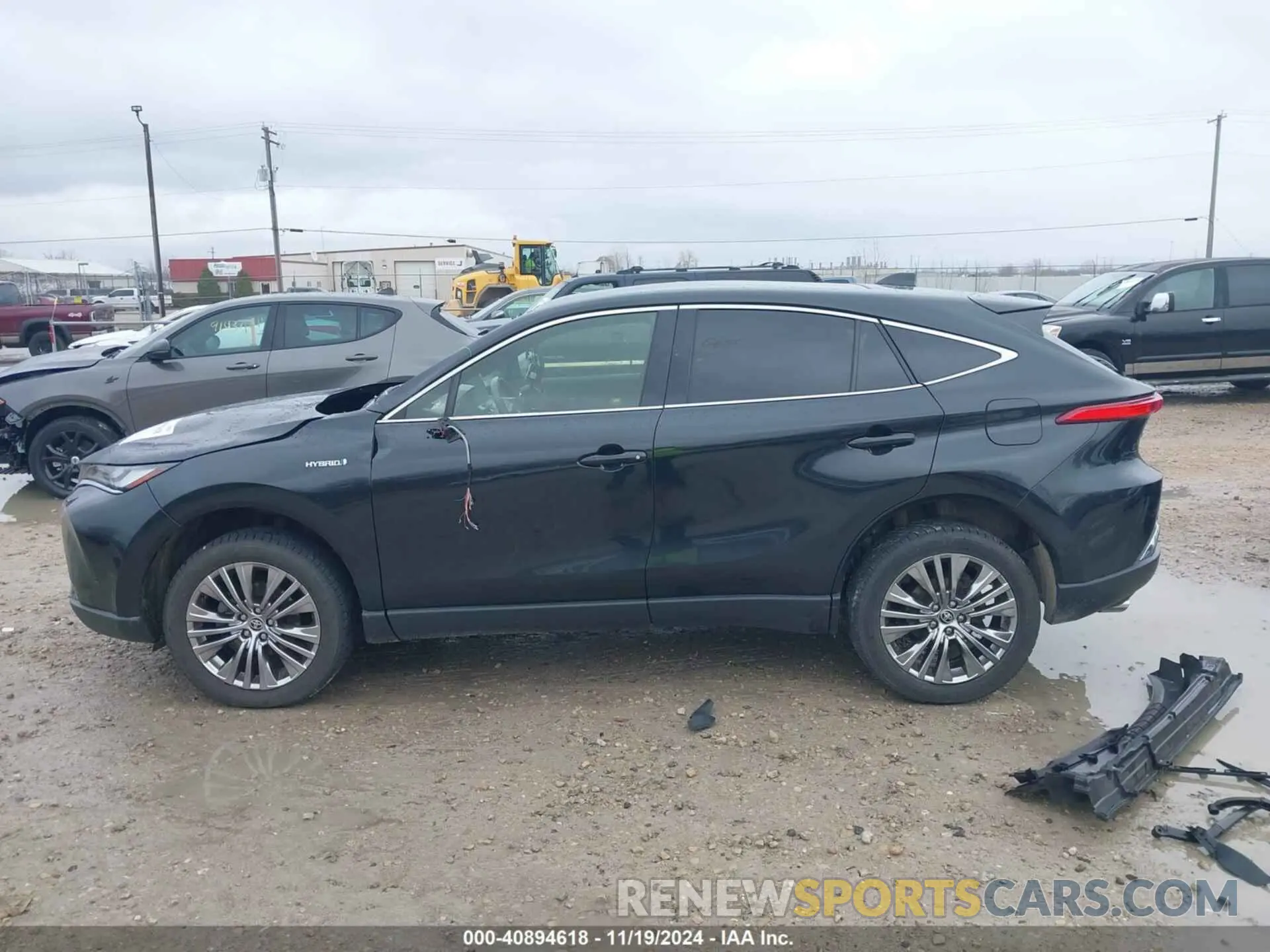15 fotografías del automóvil dañado JTEAAAAH0MJ009949 TOYOTA VENZA 2021