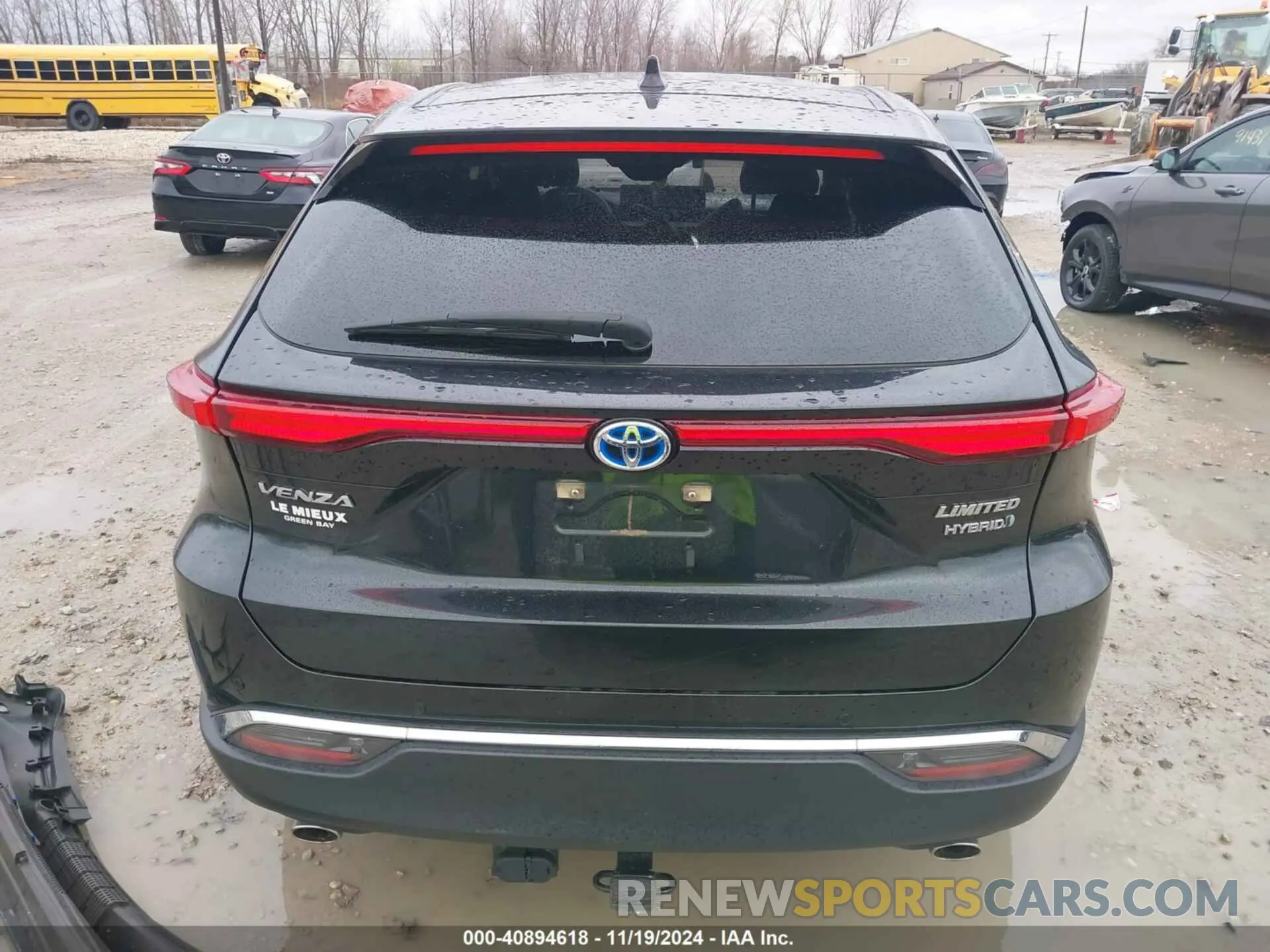 17 fotografías del automóvil dañado JTEAAAAH0MJ009949 TOYOTA VENZA 2021