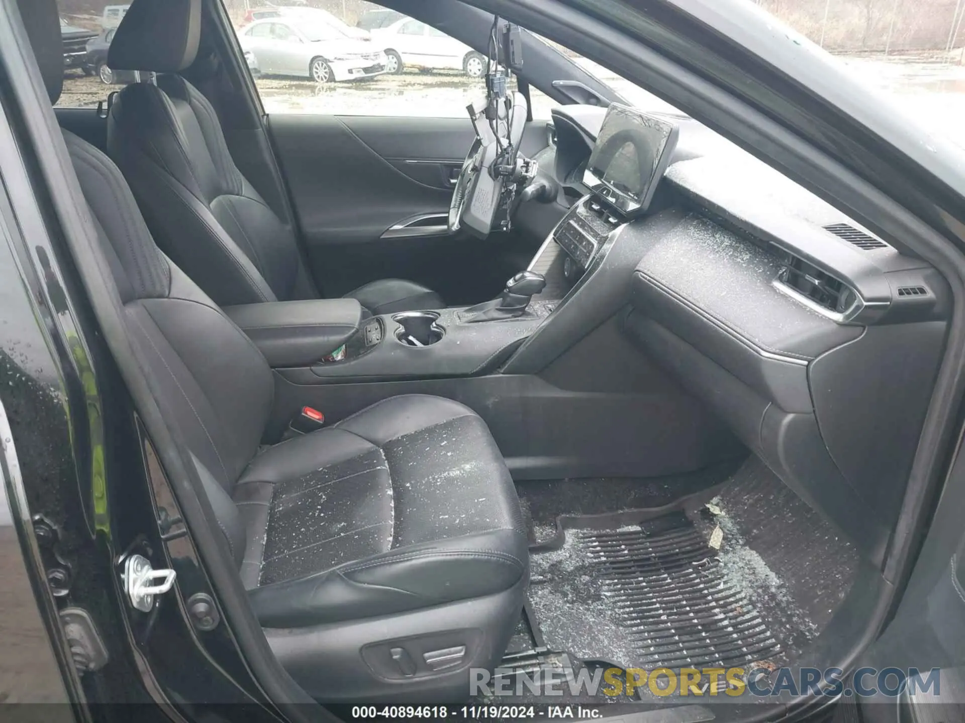 5 fotografías del automóvil dañado JTEAAAAH0MJ009949 TOYOTA VENZA 2021