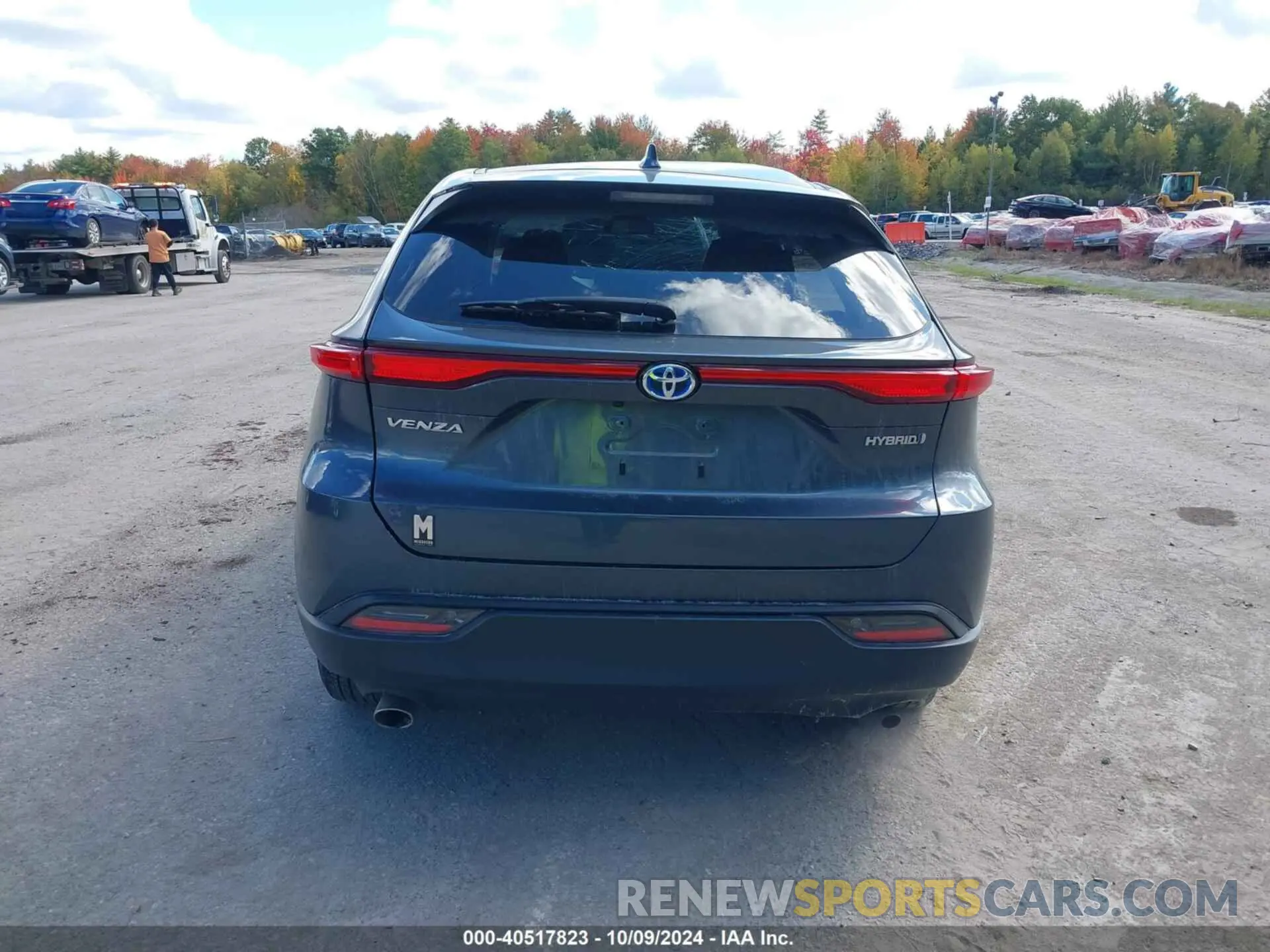 16 fotografías del automóvil dañado JTEAAAAH0MJ011104 TOYOTA VENZA 2021