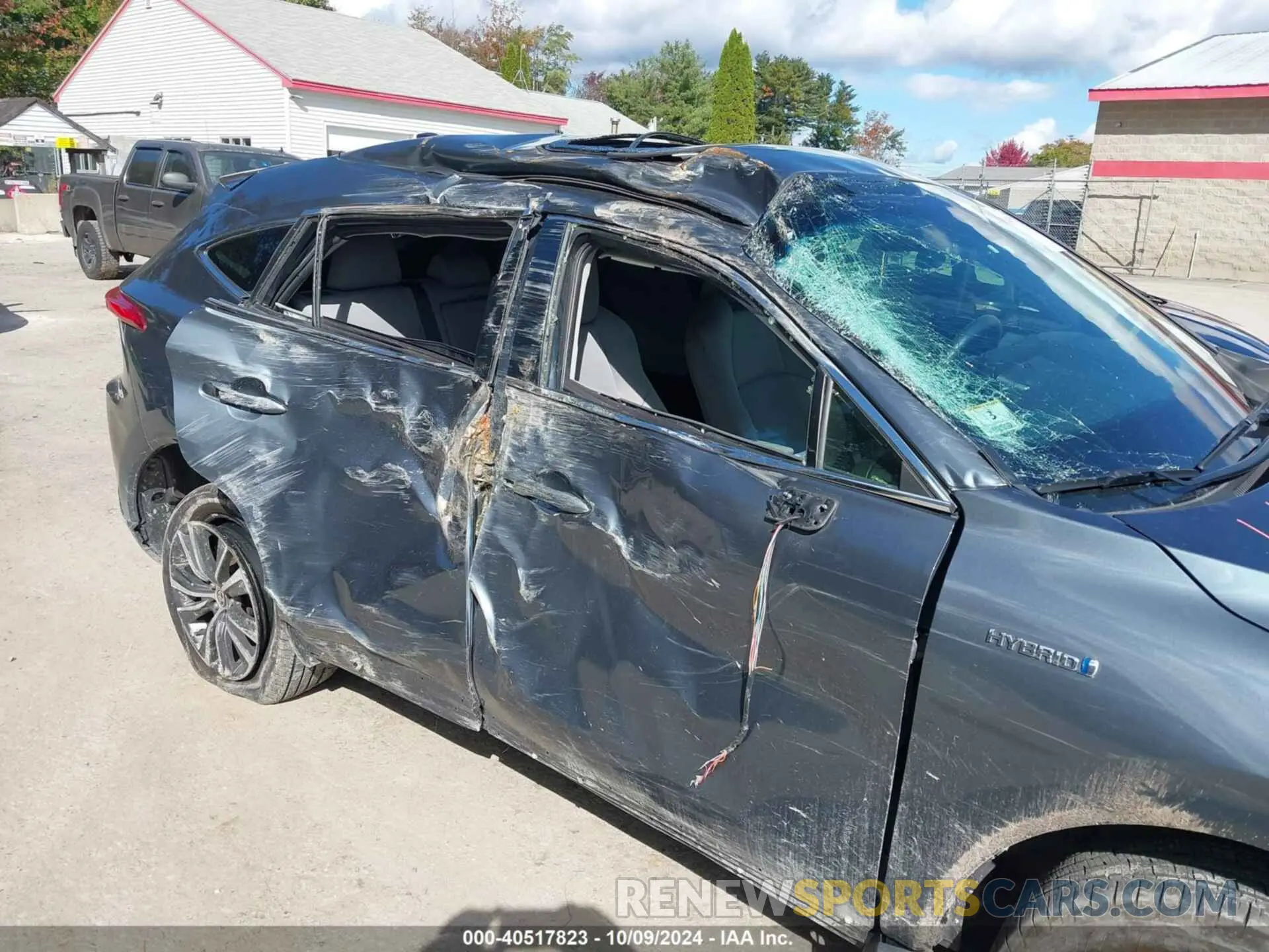 6 fotografías del automóvil dañado JTEAAAAH0MJ011104 TOYOTA VENZA 2021