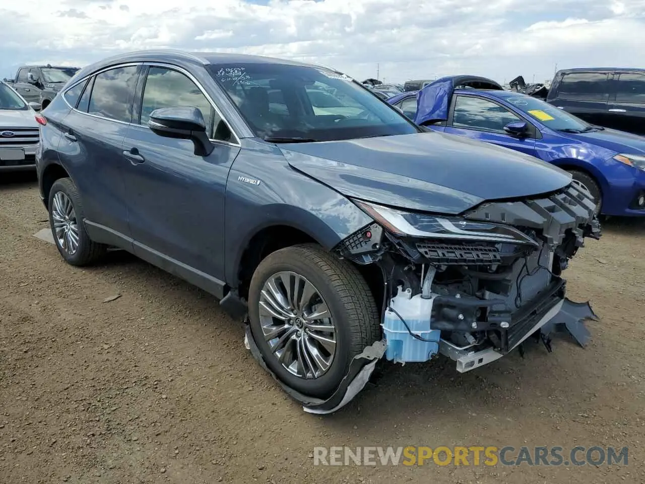 1 fotografías del automóvil dañado JTEAAAAH0MJ018506 TOYOTA VENZA 2021
